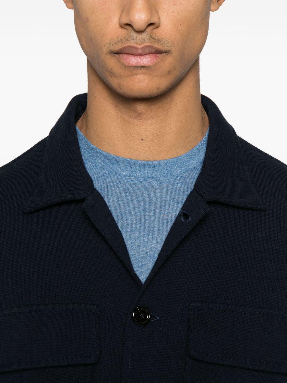 Lardini Sweaters Blue ESLJM85ES64002850 (LARDINI / カジュアルジャケット ) | LARDINI (ラルディーニ)(1)