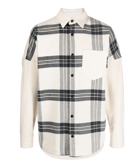 Palm Angels Shirts Beige PMES002R24FAB0010311 (Palm Angels / シャツ・ブラウス ) | Palm Angels (パームエンジェルス)(4)