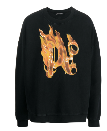 Palm Angels Sweaters Black PMBA074R24FLE0041076 (Palm Angels / ニット・セーター・カーディガン ) | Palm Angels (パームエンジェルス)(4)