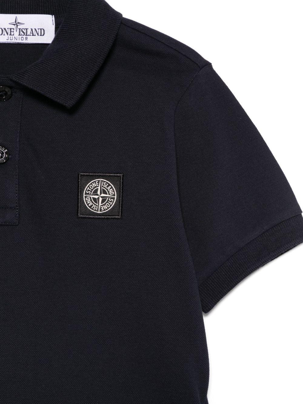 Stone Island T-shirts and Polos Blue K1S162200002S0018V0020 (STONE ISLAND / ポロシャツ ) | STONE ISLAND (ストーンアイランド)(2)