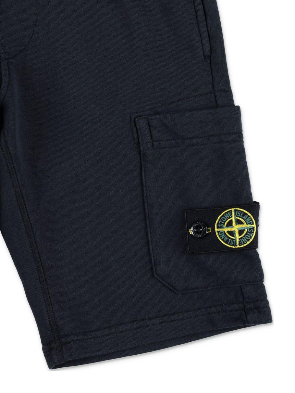 Stone Island Shorts Blue K1S166200006S0040V0020 (STONE ISLAND / ショートパンツ ) | STONE ISLAND (ストーンアイランド)(2)
