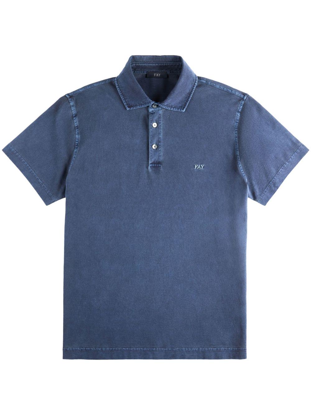 Fay T-shirts and Polos Blue NPMB250143TUY1U811 (Fay / ポロシャツ ) | Fay (フェイ)