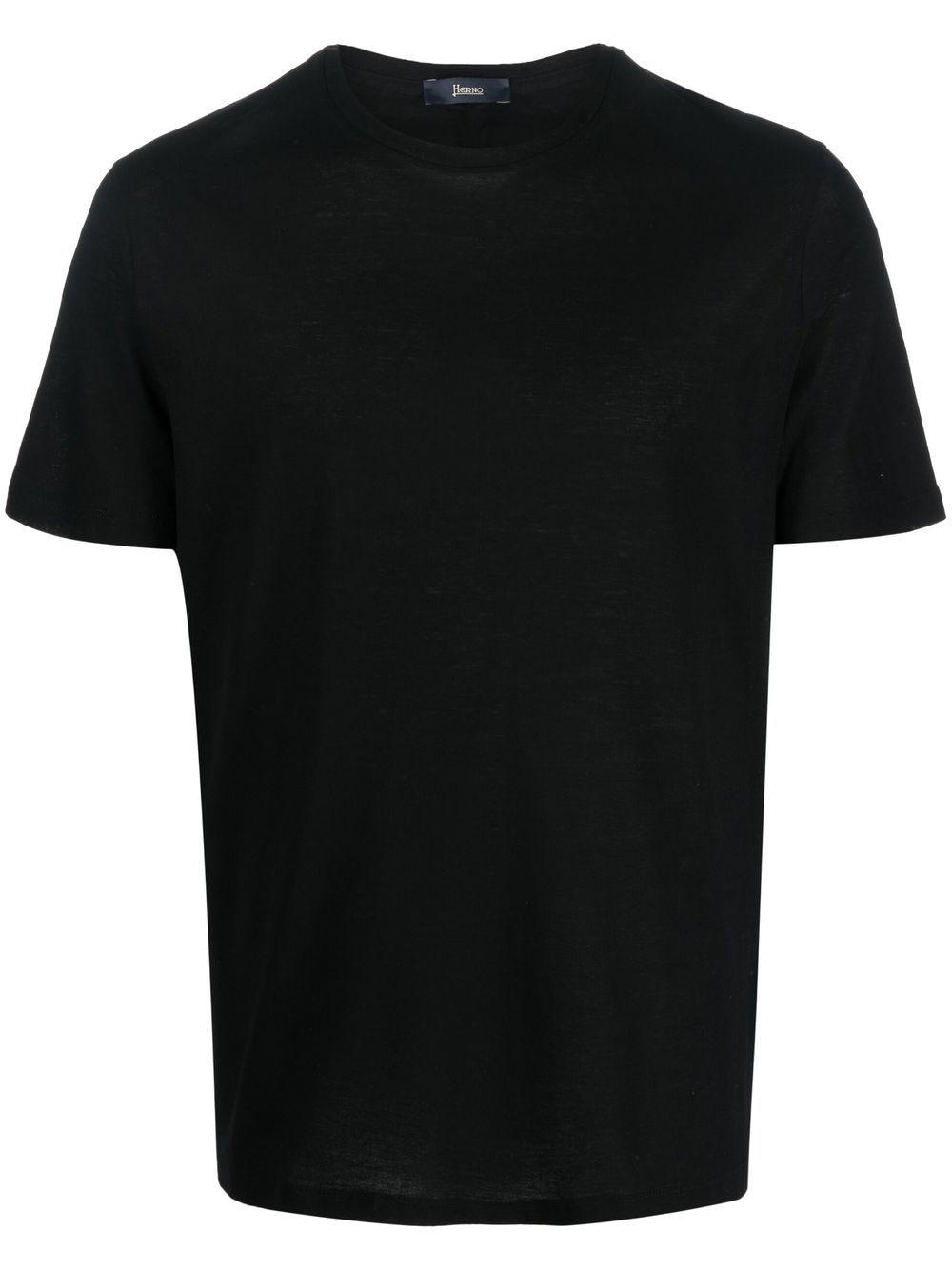 Herno T-shirts and Polos Black JG000166U520059300 (Herno / Tシャツ・カットソー ) | Herno (ヘルノ)