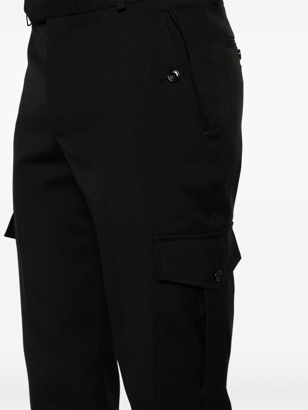 Alexander McQueen Trousers Black 774166QUAAC1000 (Alexander McQUEEN / パンツ ) | Alexander McQUEEN (アレキサンダー・マックイーン)(1)