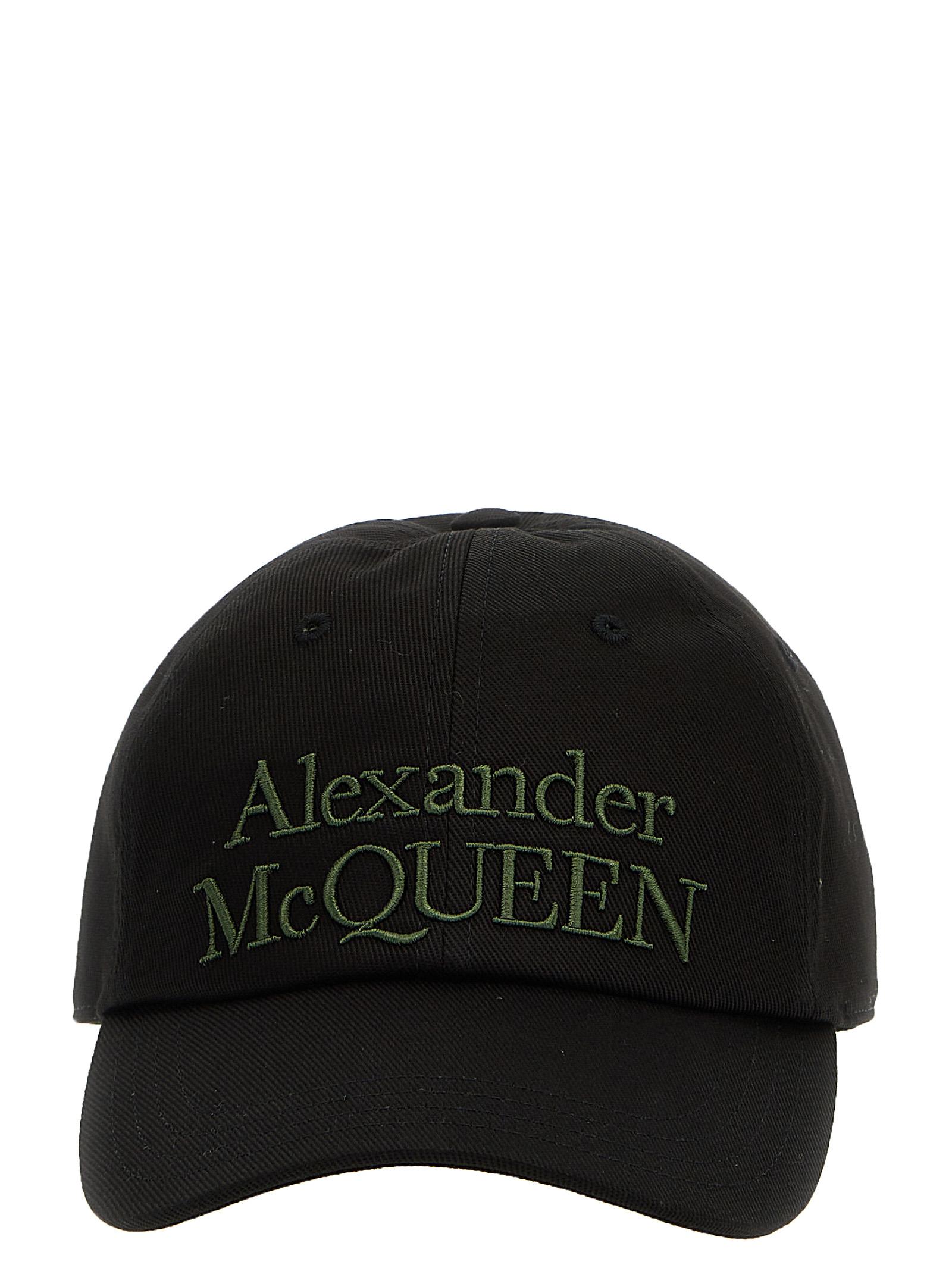 Logo embroidery cap 6886584105Q1066 (Alexander McQUEEN / 帽子 ) | Alexander McQUEEN (アレキサンダー・マックイーン)