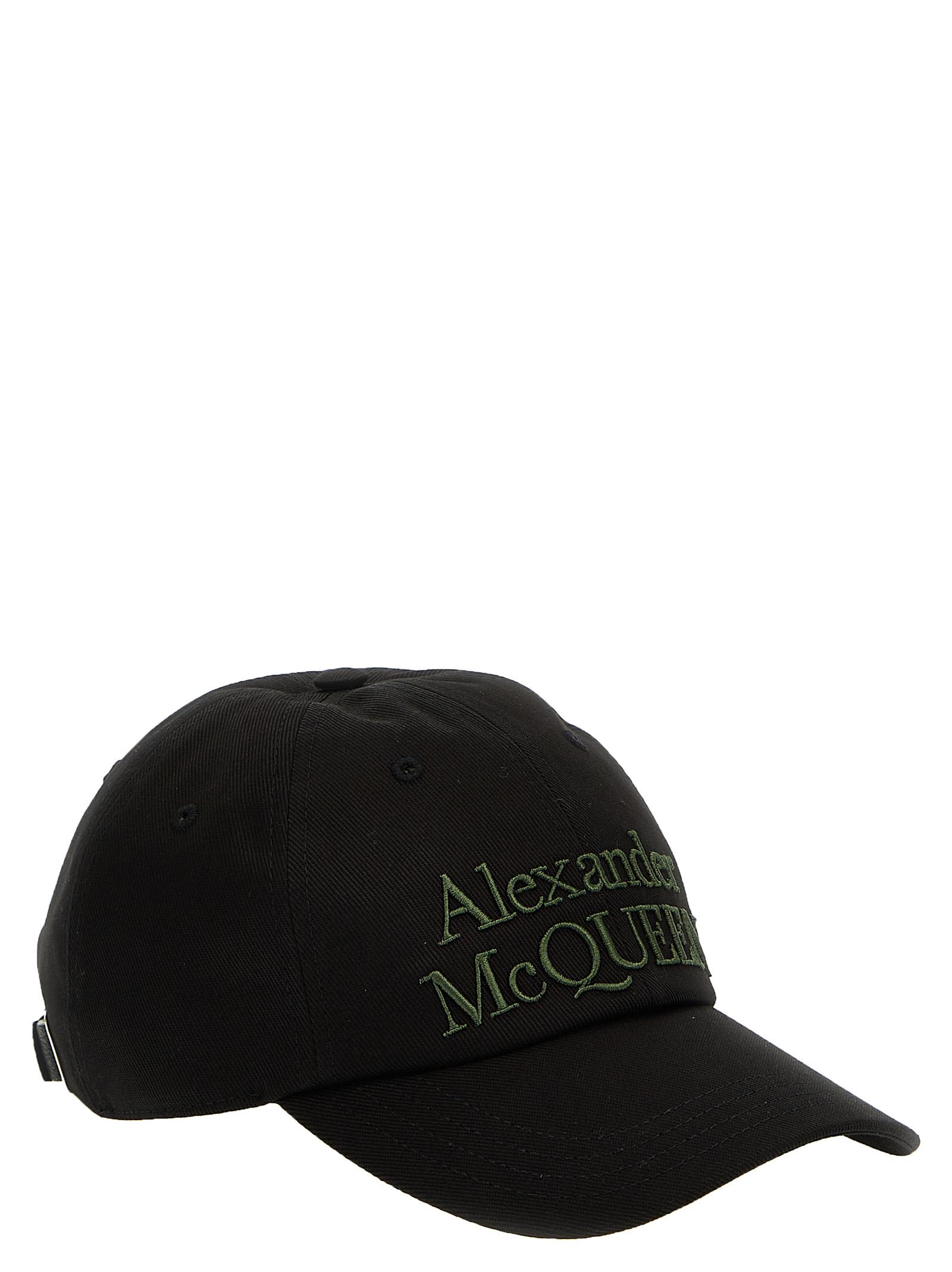 Logo embroidery cap 6886584105Q1066 (Alexander McQUEEN / 帽子 ) | Alexander McQUEEN (アレキサンダー・マックイーン)(1)