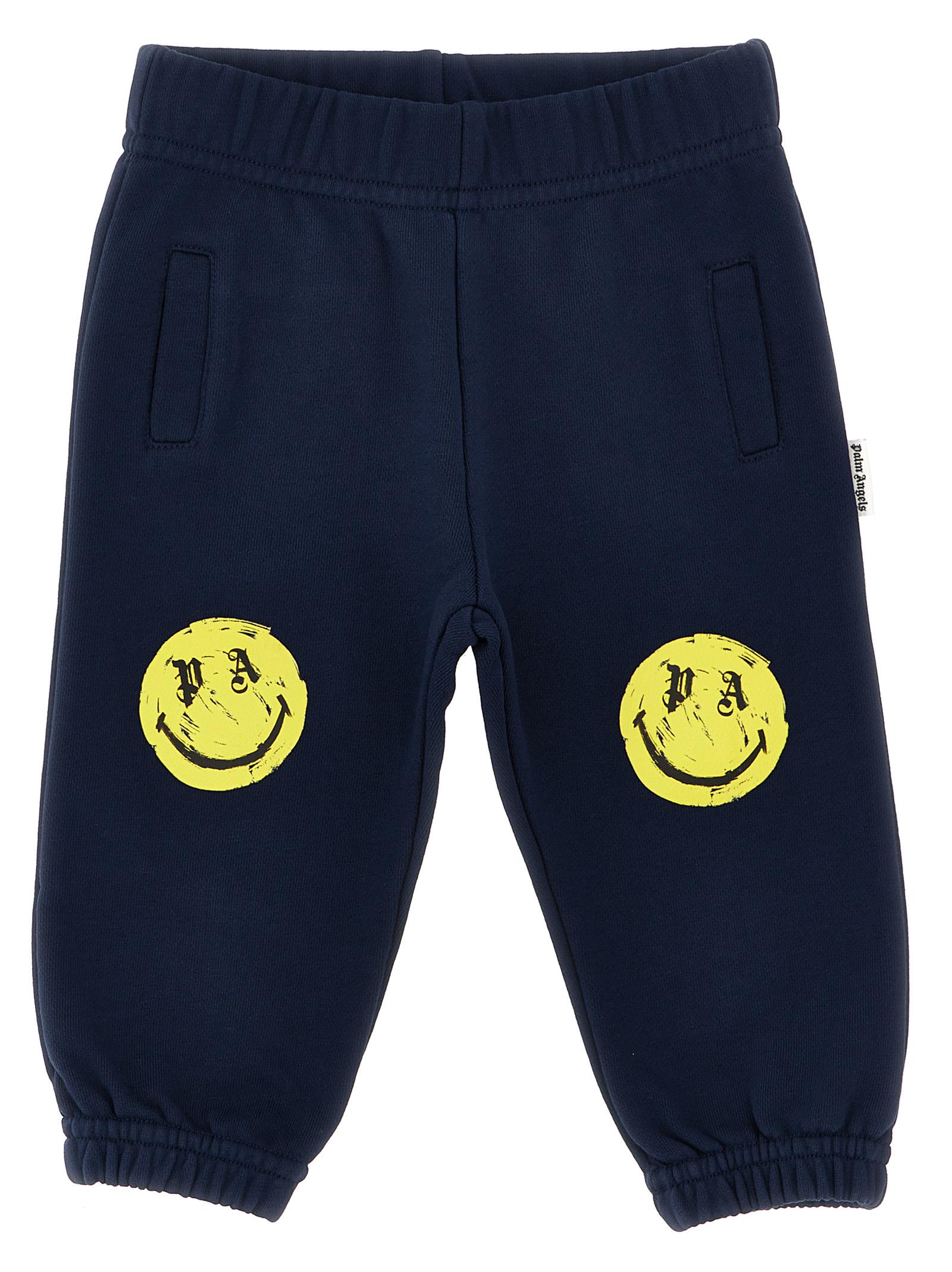 'PA Smiley Brush' joggers PBXD003F23FLE00346154615 (Palm Angels / パンツ ) | Palm Angels (パームエンジェルス)