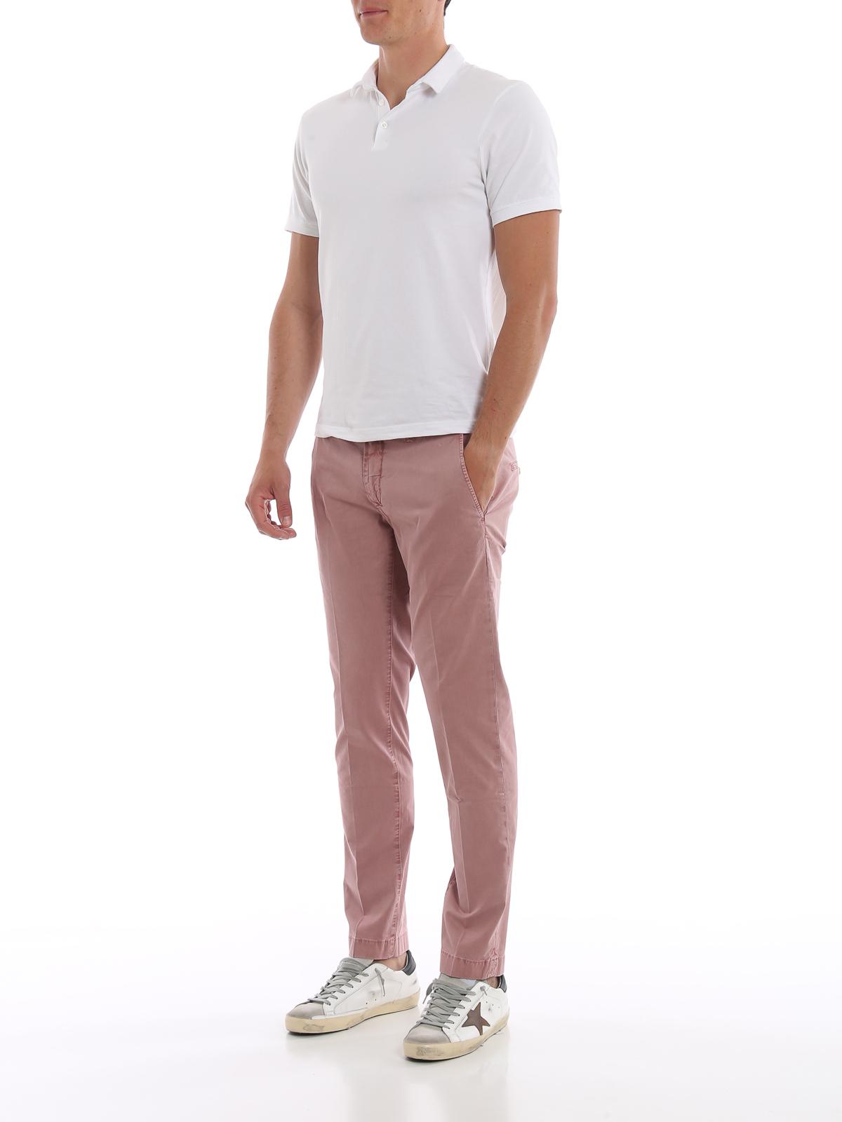 Lion pink chino trousers LIONCOMF06510V5104503 (JACOB COHEN / パンツ ) | JACOB COHEN (ヤコブ コーエン)(1)