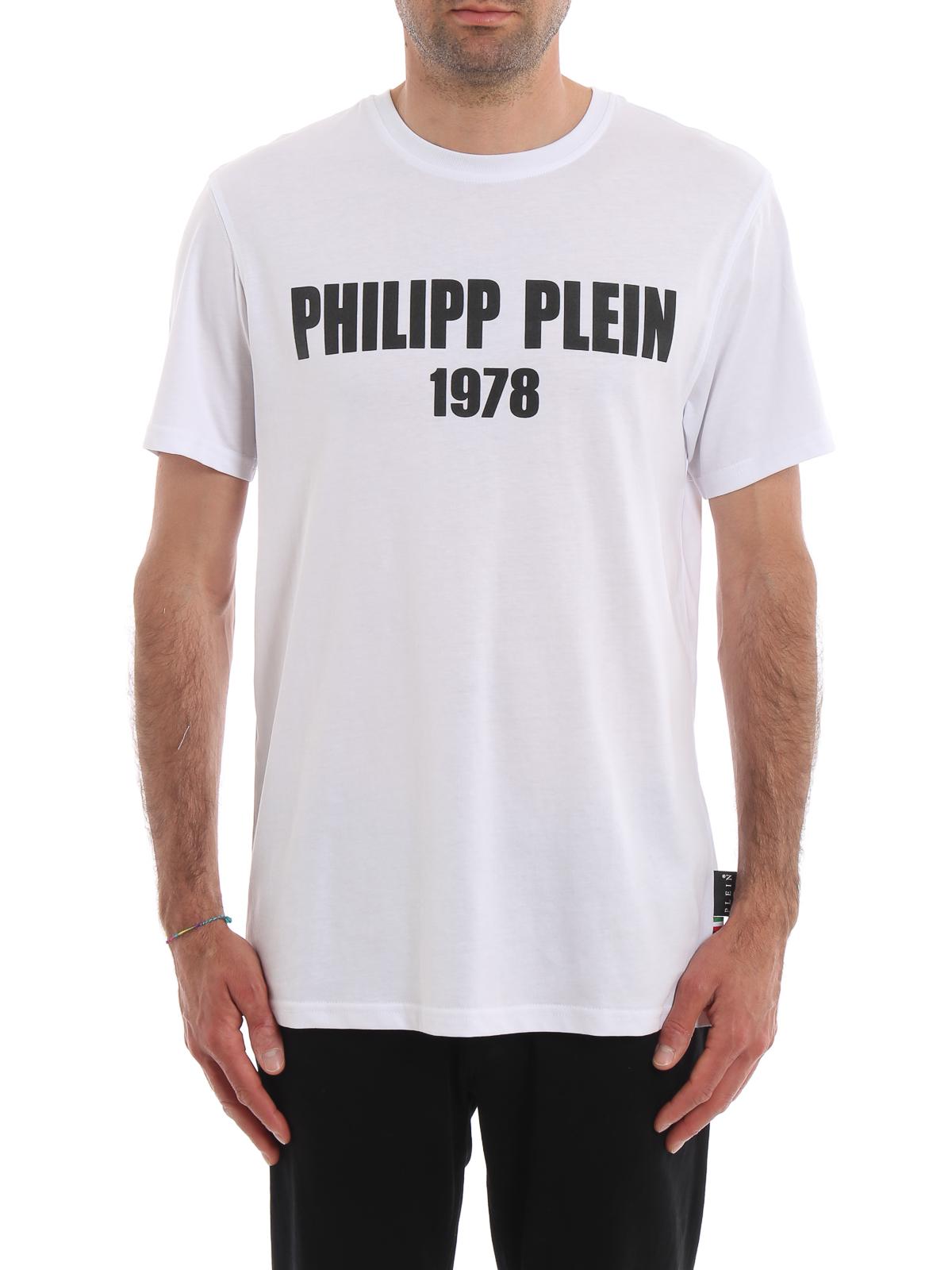 PP 1978 short sleeve white Tee F19CMTK3594PJY002N01 (PHILIPP PLEIN / Tシャツ・カットソー ) | PHILIPP PLEIN (フィリップ プレイン)(2)