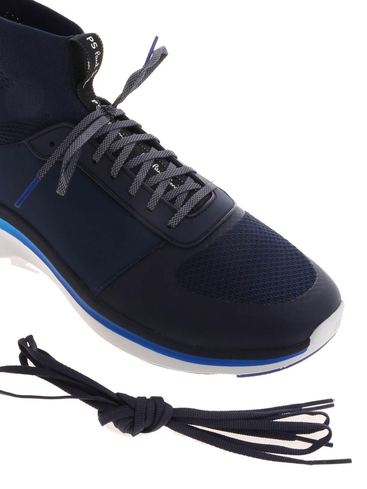 Blue "Zookie" sneakers M2SZOO02ANYL49 (PS Paul Smith / スニーカー ) | PS Paul Smith (ピーエス ポール・スミス)(4)