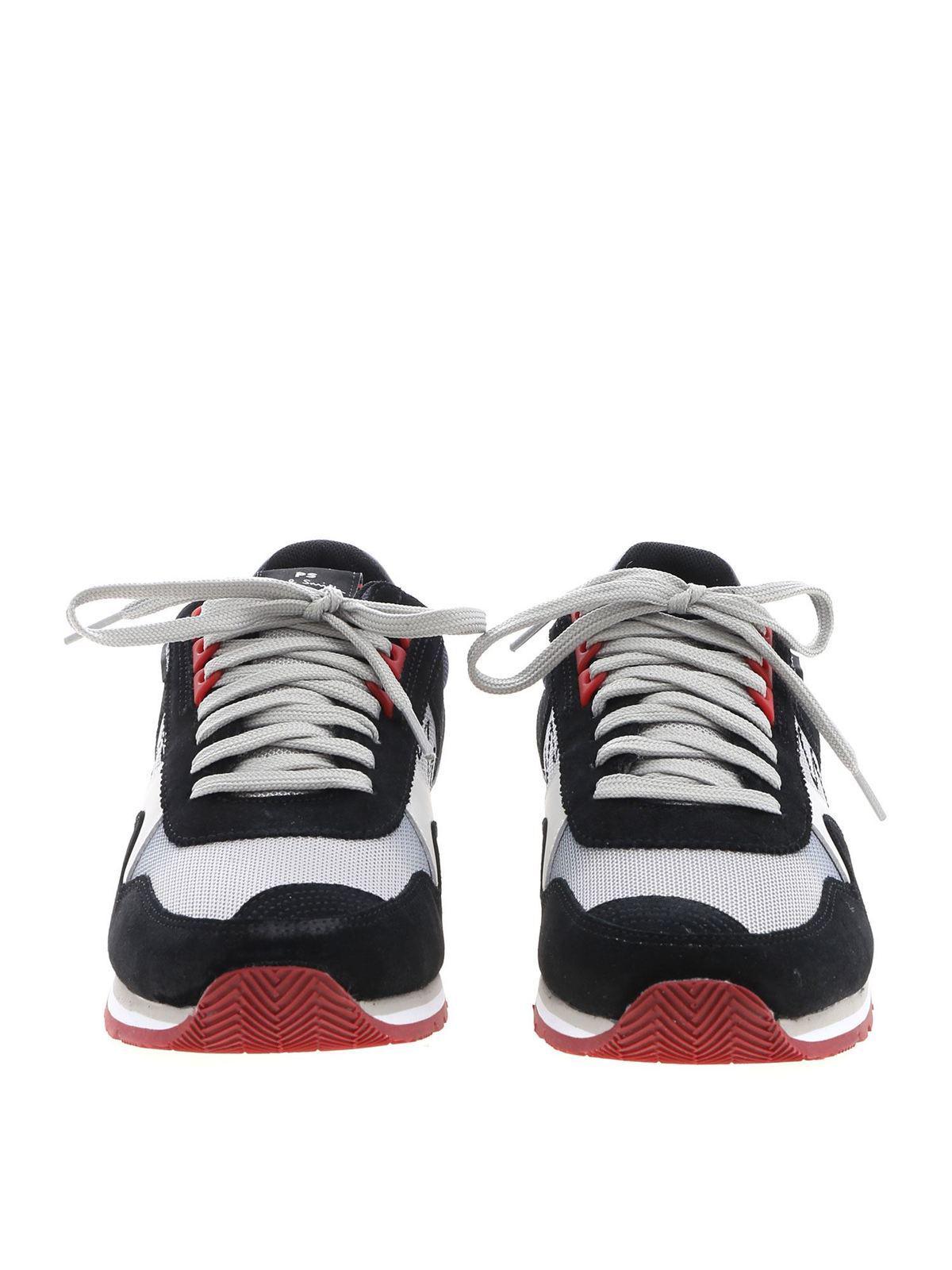 Vinny sneakers in black suede M2SVIN09AVES79 (PS Paul Smith / スニーカー ) | PS Paul Smith (ピーエス ポール・スミス)(2)