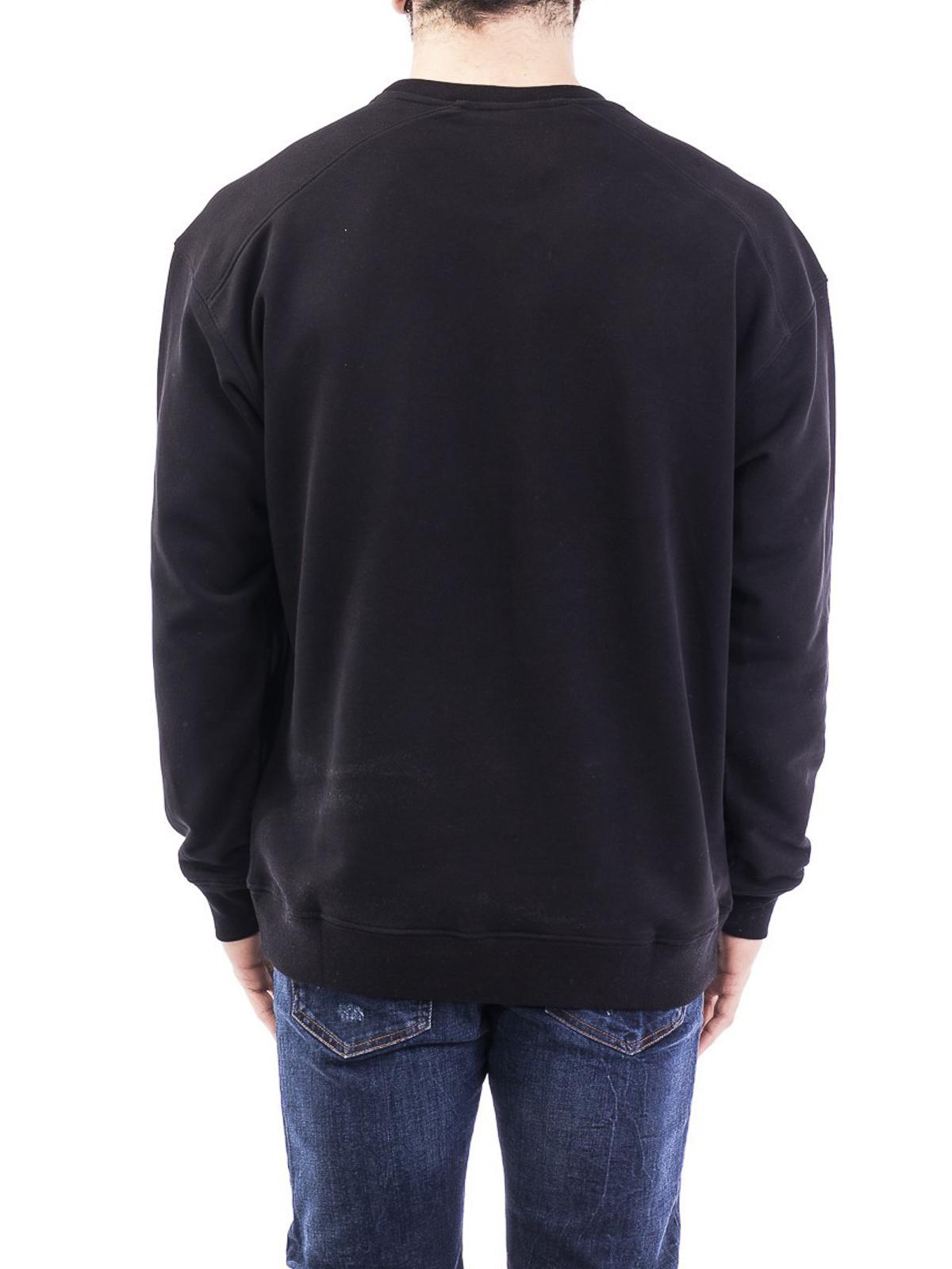 Moschino Couture print black sweatshirt 170802271555 (MOSCHINO / スウェット・フーディー ) | MOSCHINO (モスキーノ)(3)