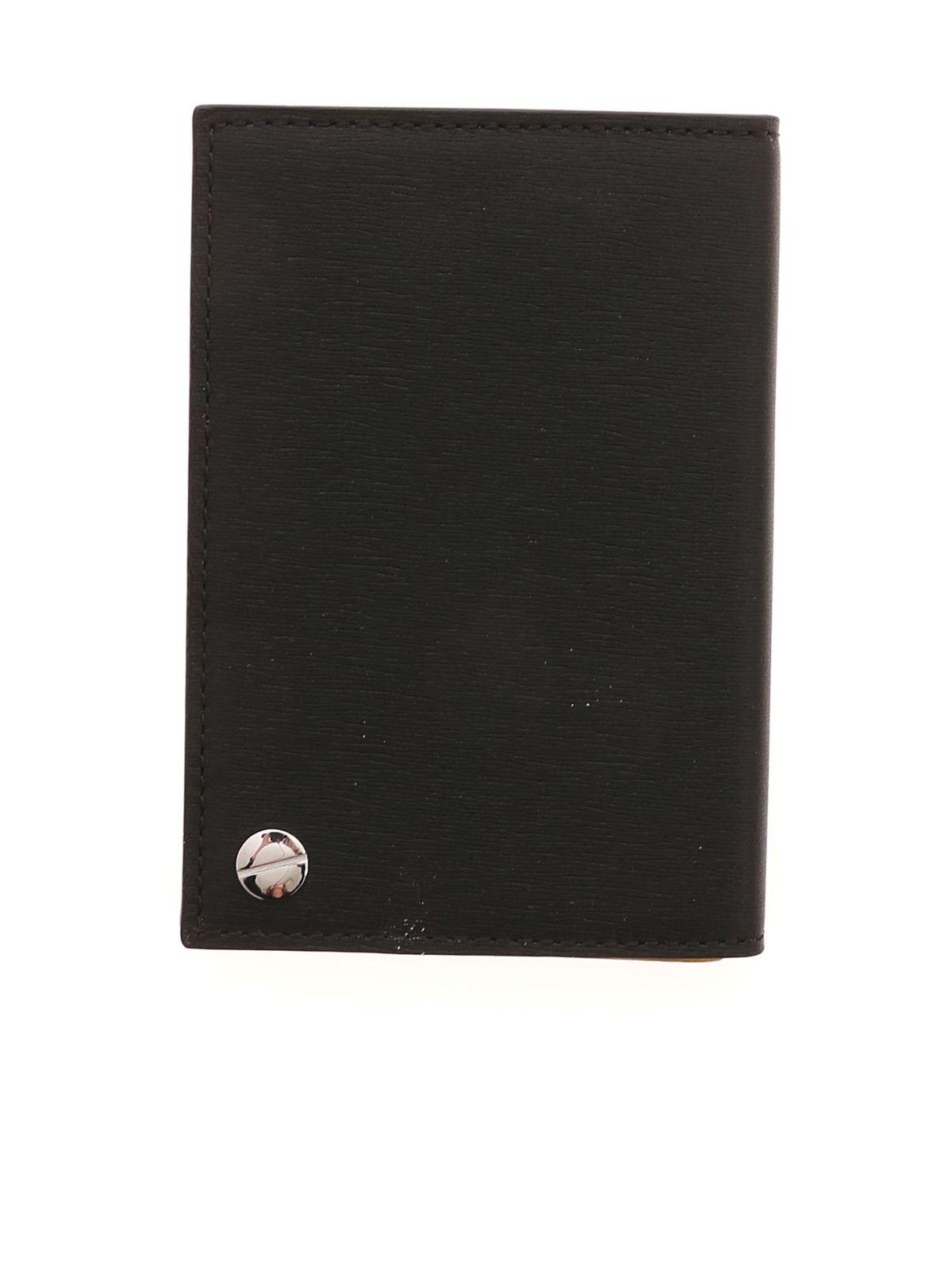 Multicolor details card holder in black M1A6341ASTRGS79A (Paul Smith / 財布・カードケース ) | Paul Smith (ポール・スミス)(1)