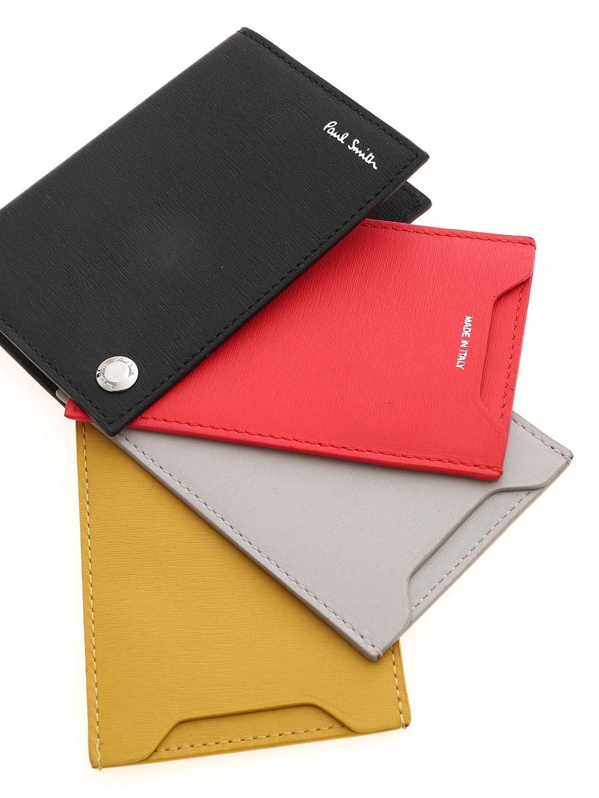 Multicolor details card holder in black M1A6341ASTRGS79A (Paul Smith / 財布・カードケース ) | Paul Smith (ポール・スミス)(2)