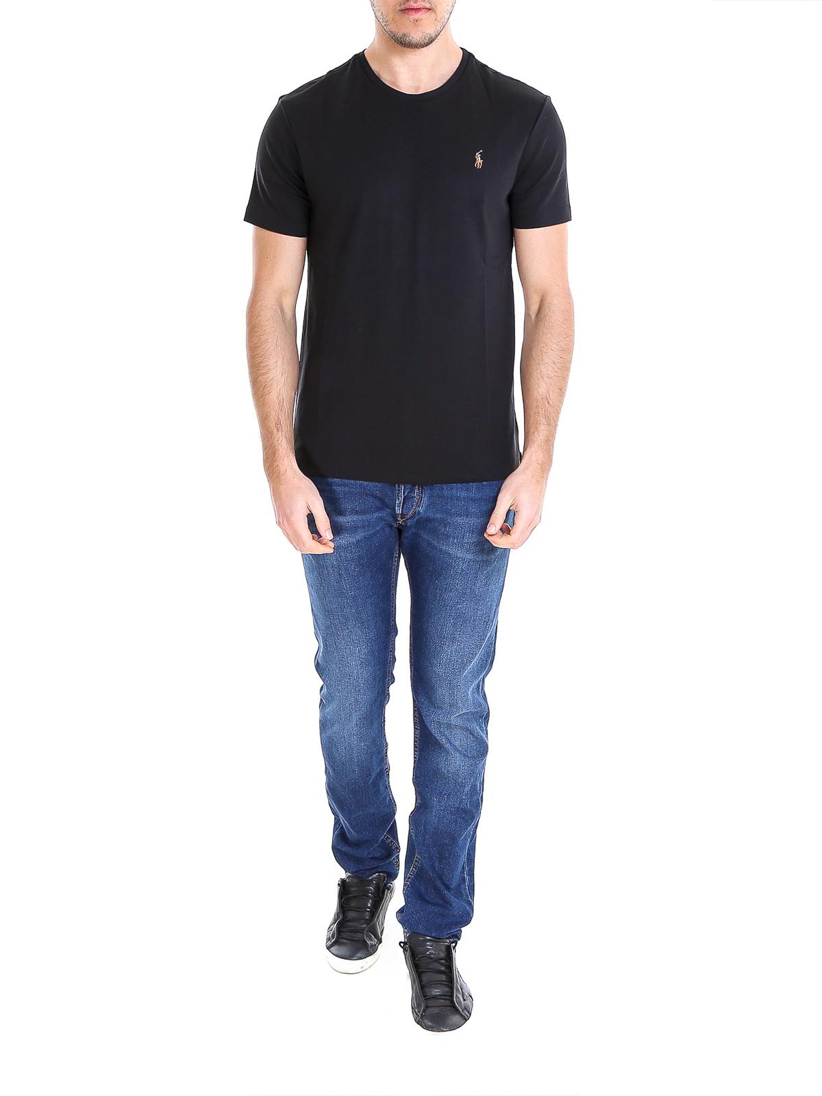 Logo embroidery T-shirt 710740727001 (Polo Ralph Lauren / Tシャツ・カットソー ) | Polo Ralph Lauren (ポロ ラルフ ローレン)(1)