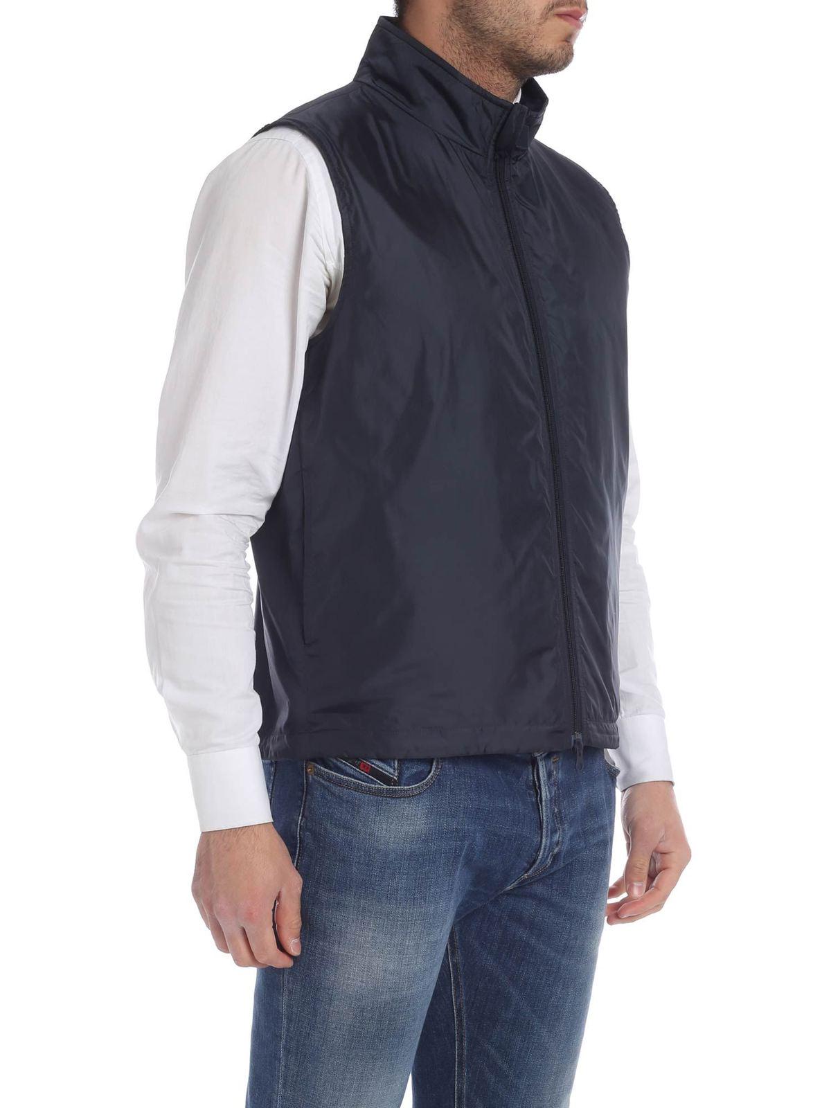 Blue Vernes padded waistcoat PI21796196101 (ASPESI / ダウンジャケット・コート ) | ASPESI (アスペジ)(2)