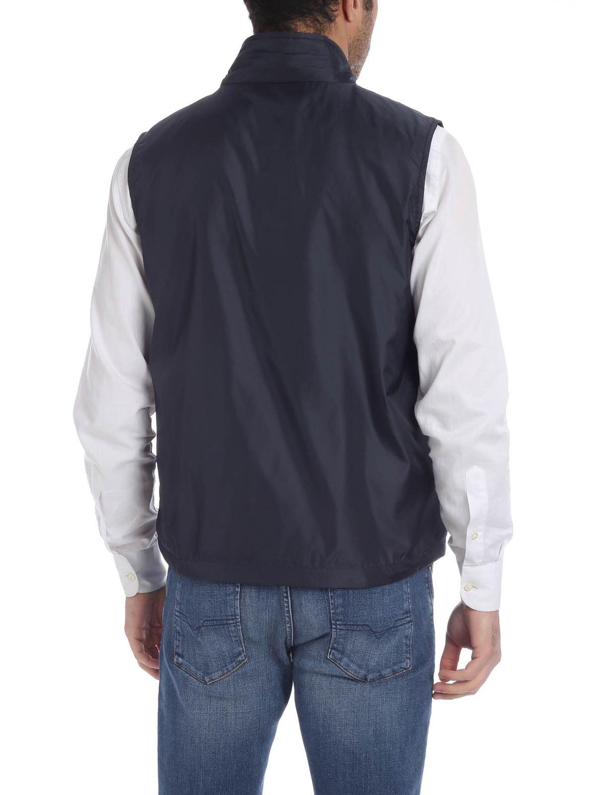 Blue Vernes padded waistcoat PI21796196101 (ASPESI / ダウンジャケット・コート ) | ASPESI (アスペジ)(3)