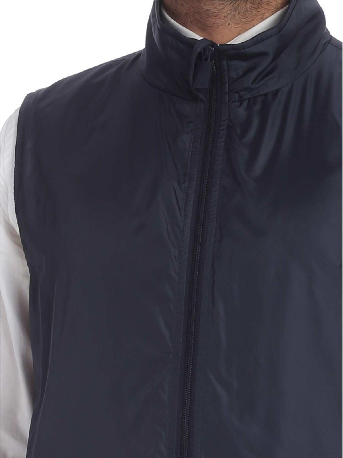 Blue Vernes padded waistcoat PI21796196101 (ASPESI / ダウンジャケット・コート ) | ASPESI (アスペジ)(4)