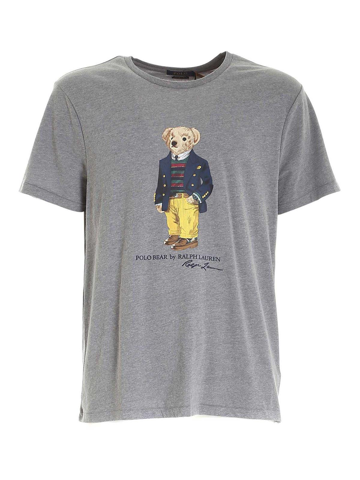 Polo Bear T-shirt in gray 710853310004 (RALPH LAUREN / Tシャツ・カットソー ) | RALPH LAUREN (ラルフ ローレン)