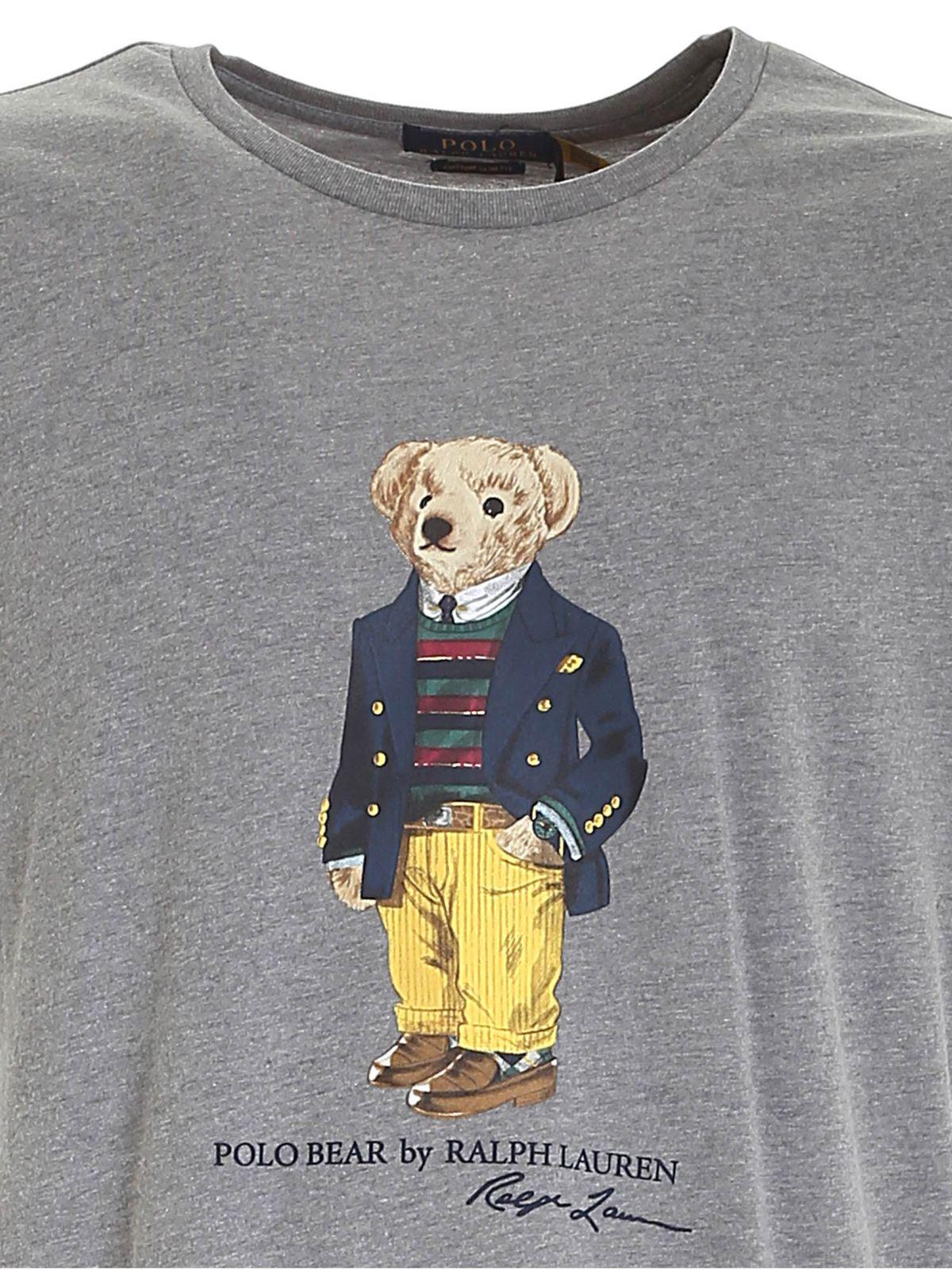 Polo Bear T-shirt in gray 710853310004 (RALPH LAUREN / Tシャツ・カットソー ) | RALPH LAUREN (ラルフ ローレン)(2)