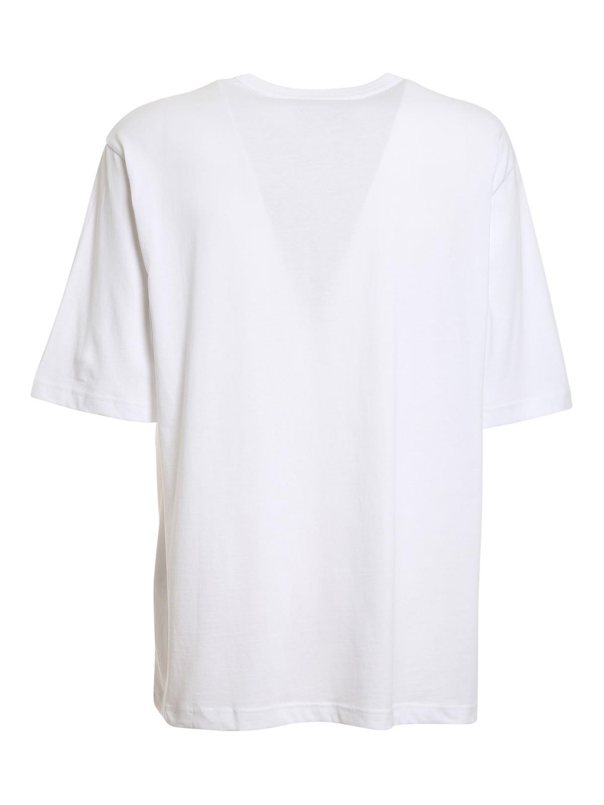 Jersey T-shirt 72GAHT21CJ00O003 (VERSACE JEANS COUTURE / Tシャツ・カットソー ) | VERSACE JEANS COUTURE (ヴェルサーチェ ジーンズ クチュール)(1)