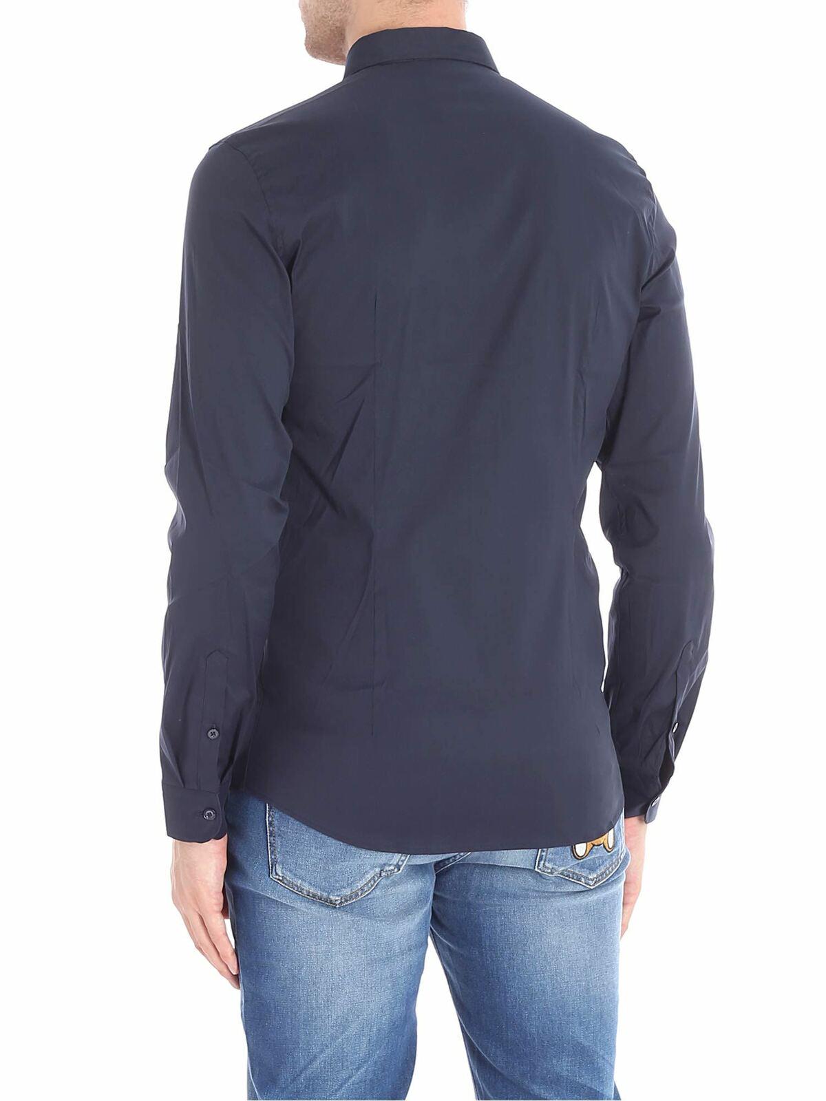 Blue shirt with mini Teddy Bear 020552361510 (MOSCHINO / シャツ・ブラウス ) | MOSCHINO (モスキーノ)(2)