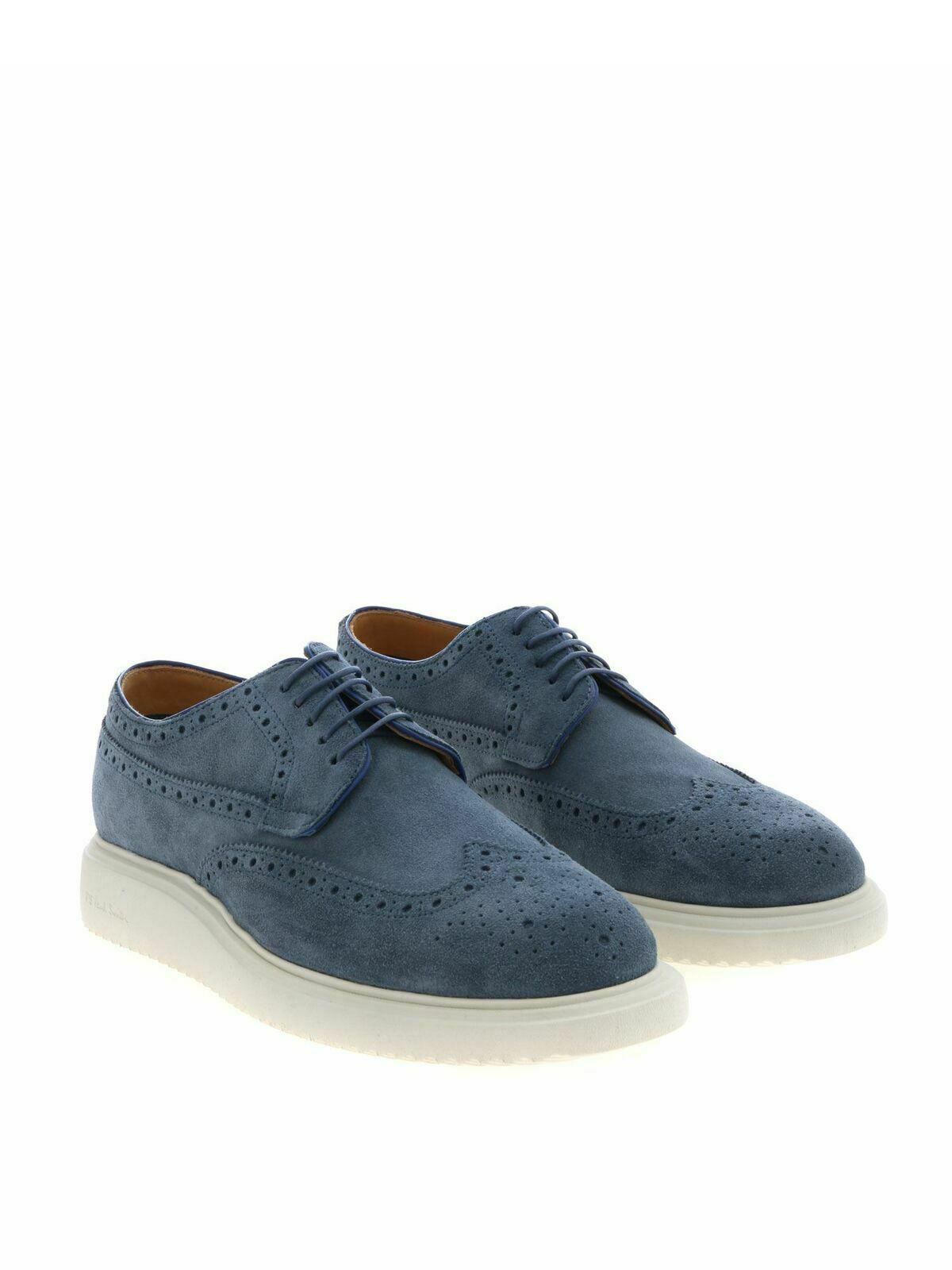 Dixon Derby shoes avio blue M2SDIX06AVES41 (PS Paul Smith / レースアップ ) | PS Paul Smith (ピーエス ポール・スミス)(1)