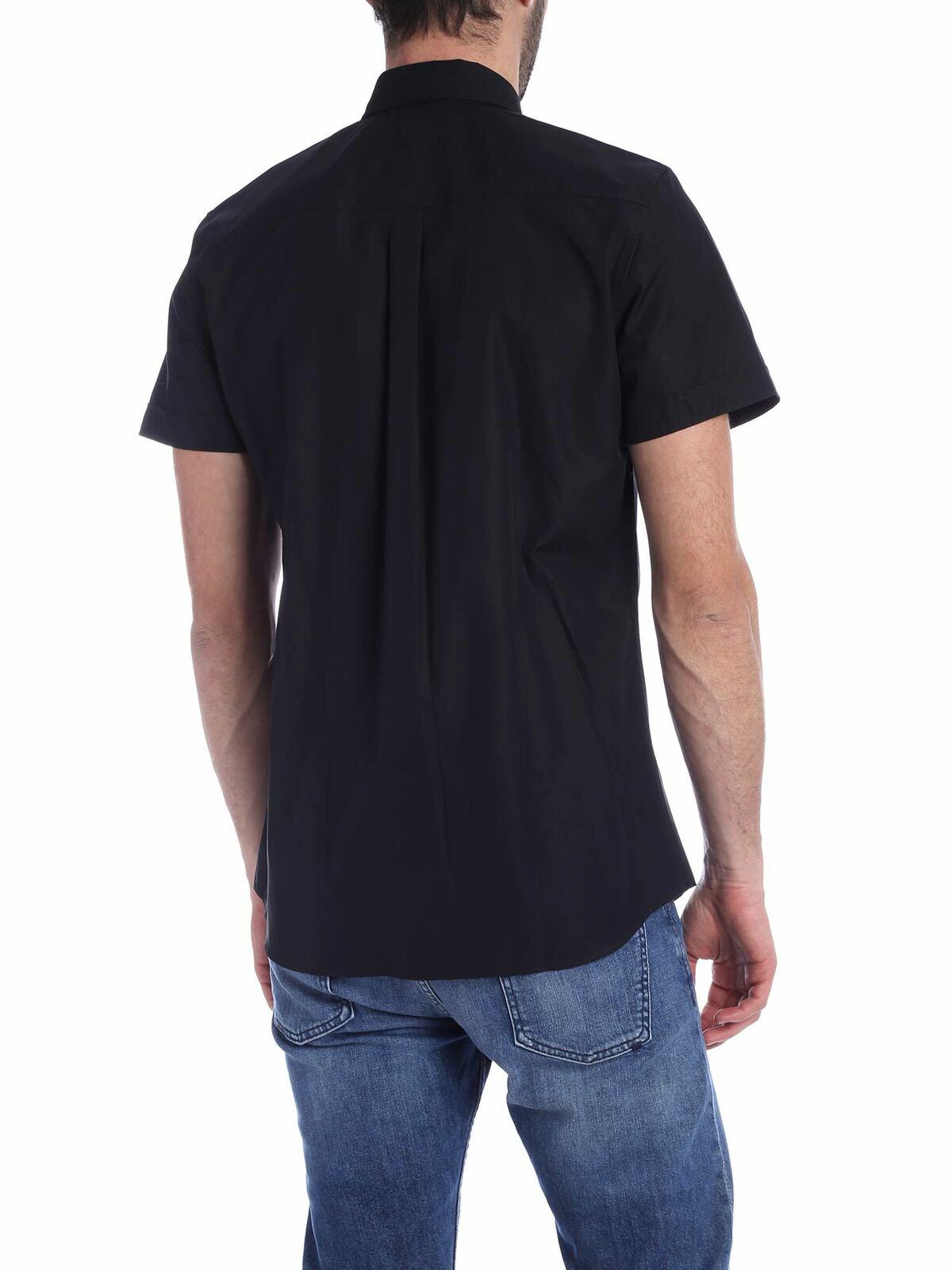 Double Question Mark shirt in black 021402351555 (MOSCHINO / シャツ・ブラウス ) | MOSCHINO (モスキーノ)(2)