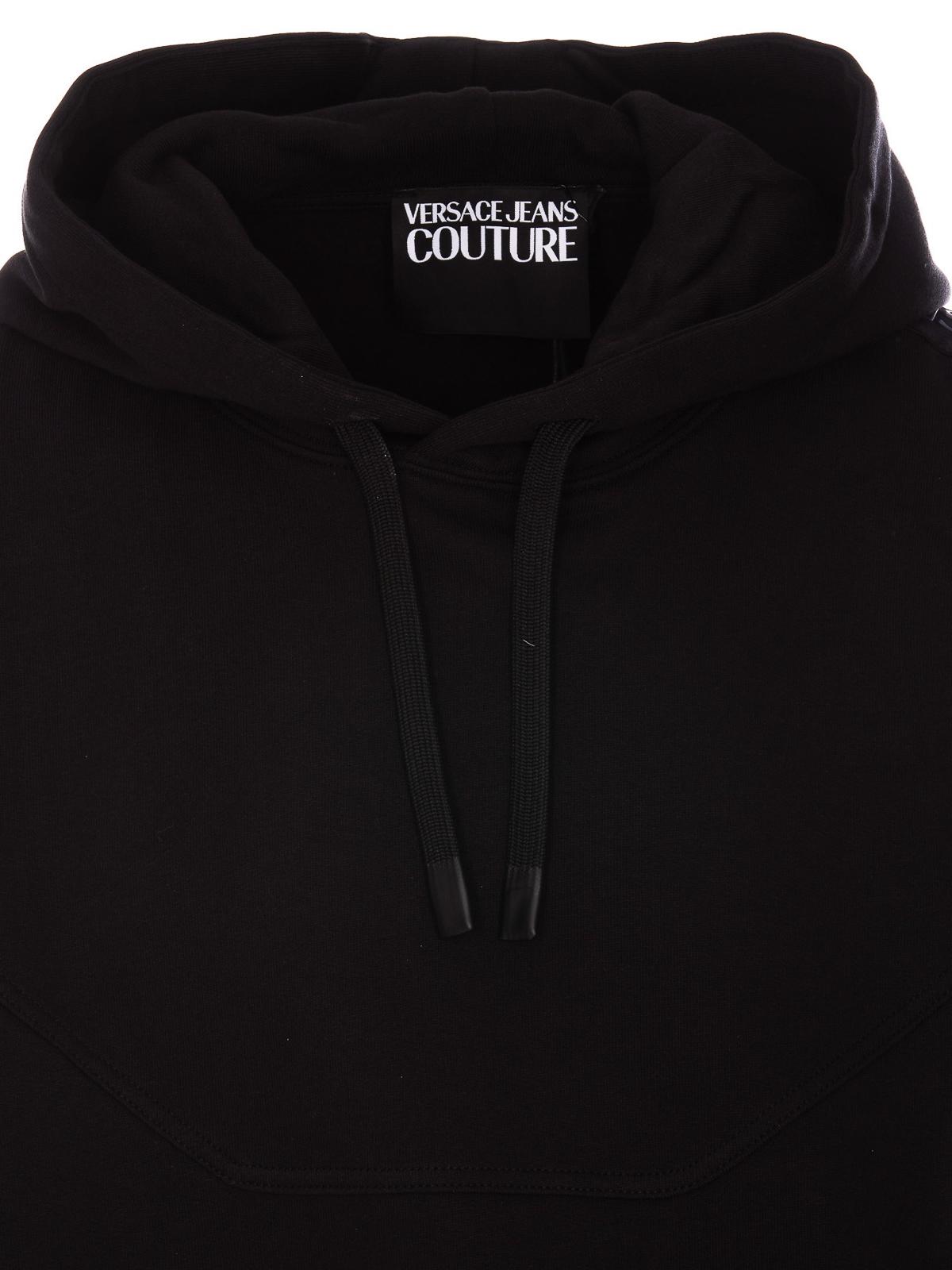 Front logo patch hoodie 73GAI317F0002899 (VERSACE JEANS COUTURE / スウェット・フーディー ) | VERSACE JEANS COUTURE (ヴェルサーチェ ジーンズ クチュール)(2)