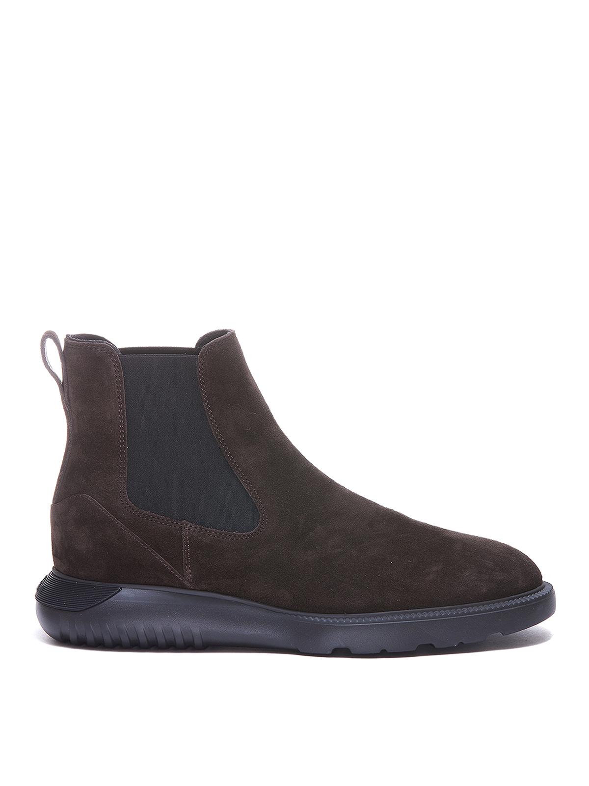 Suede booties HXM6000EL70HG0S807 (HOGAN / ブーツ ) | HOGAN (ホーガン)