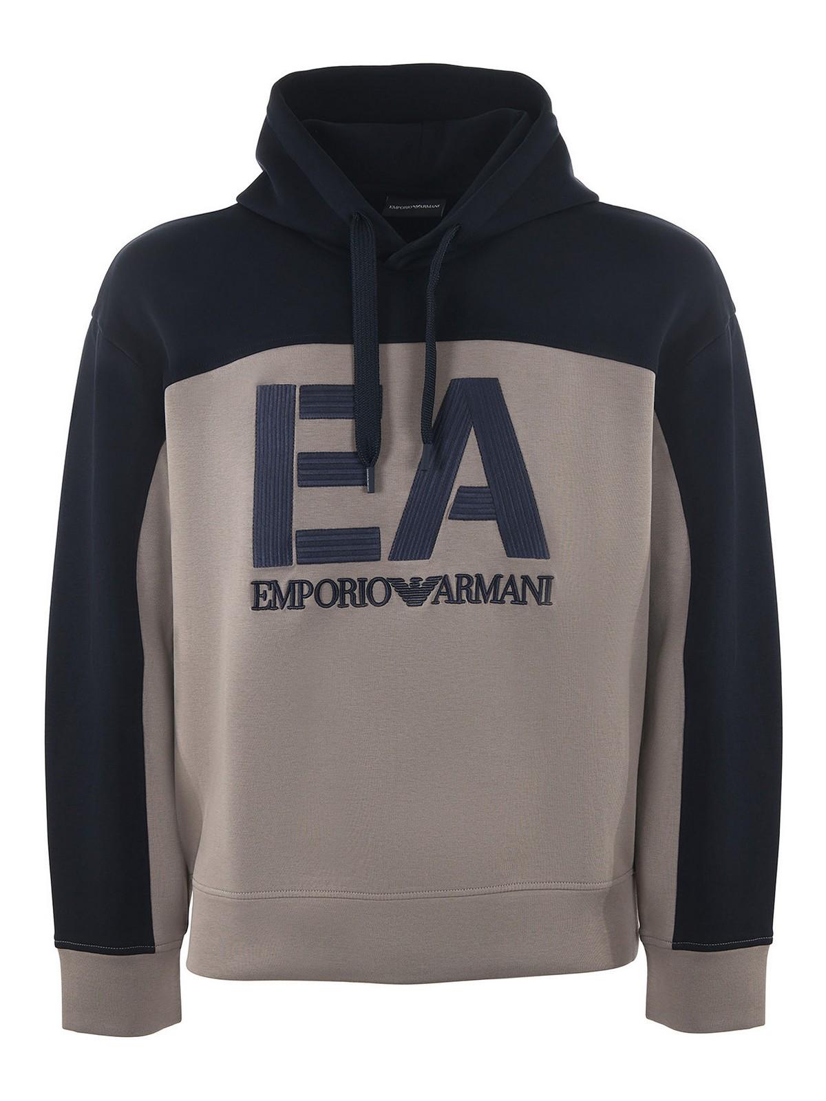 Cotton blend sweatshirt 6L1MB11JHSZ0137 (EMPORIO ARMANI / スウェット・フーディー ) | EMPORIO ARMANI (エンポリオ アルマーニ)
