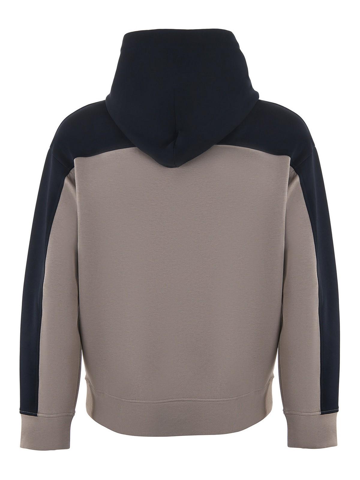 Cotton blend sweatshirt 6L1MB11JHSZ0137 (EMPORIO ARMANI / スウェット・フーディー ) | EMPORIO ARMANI (エンポリオ アルマーニ)(1)