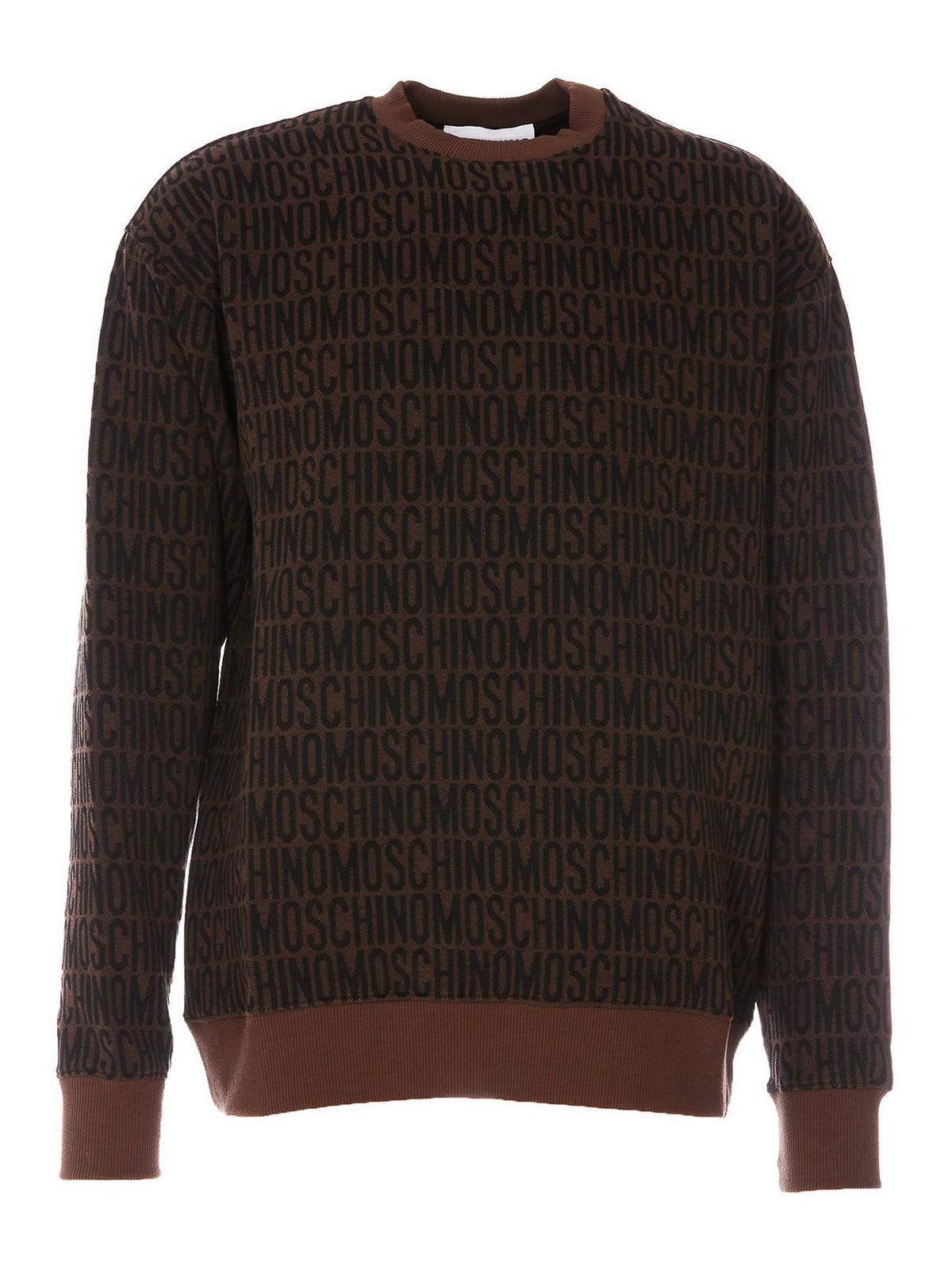 Monogram crewneck 170126291103 (MOSCHINO / ニット・セーター・カーディガン ) | MOSCHINO (モスキーノ)