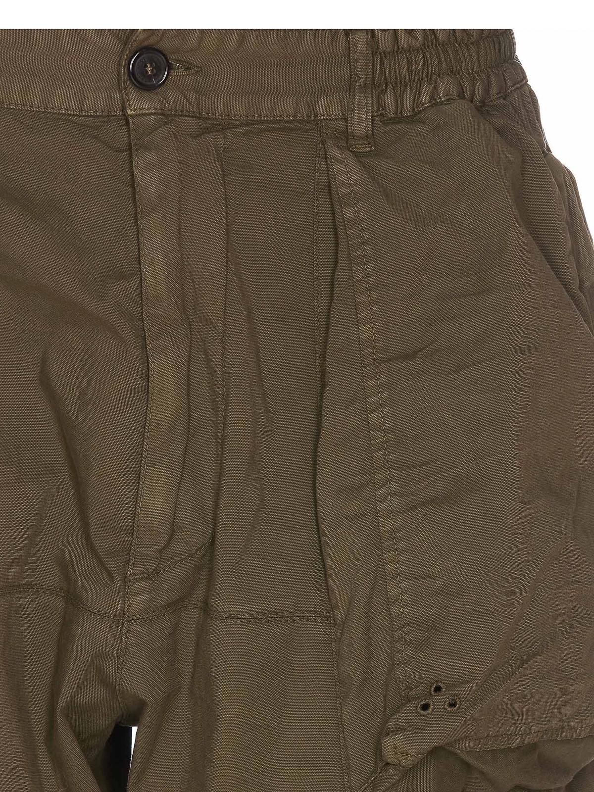 Green cargo casual trousers S74KB0777S54545726 (Dsquared2 / パンツ ) | Dsquared2 (ディースクエアード)(3)