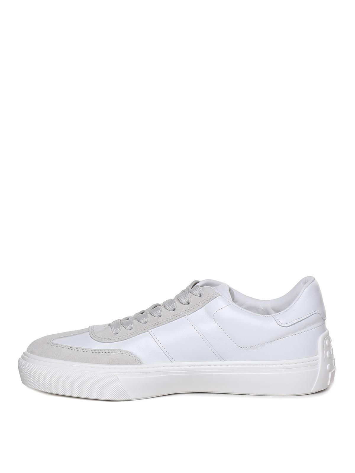 Leather sneakers with suede details XXM03E0GC50BKB9998 (Tod's / スニーカー ) | Tod's (トッズ)(3)