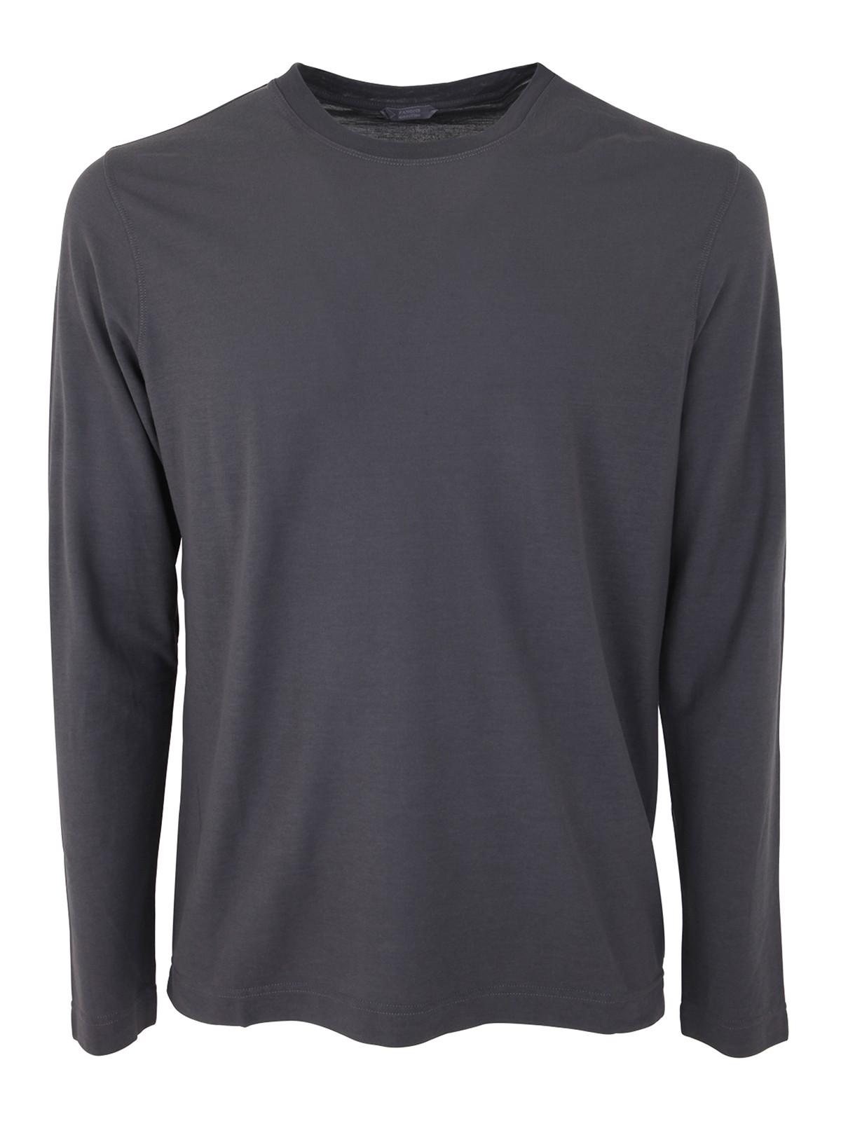 Cotton T-shirt 812643ZG380Z0914 (ZANONE / Tシャツ・カットソー ) | ZANONE (ザノーネ)