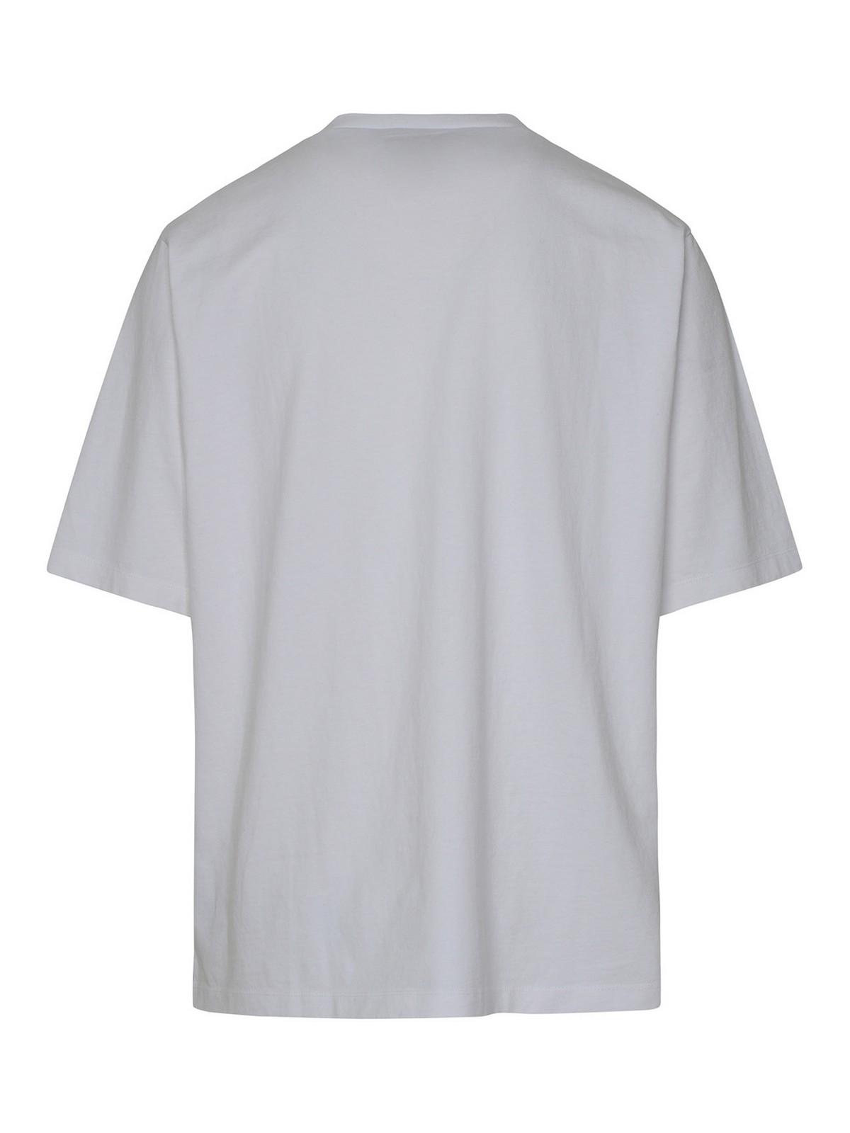 White cotton t-shirt S74GD1077S23851100 (Dsquared2 / Tシャツ・カットソー ) | Dsquared2 (ディースクエアード)(2)