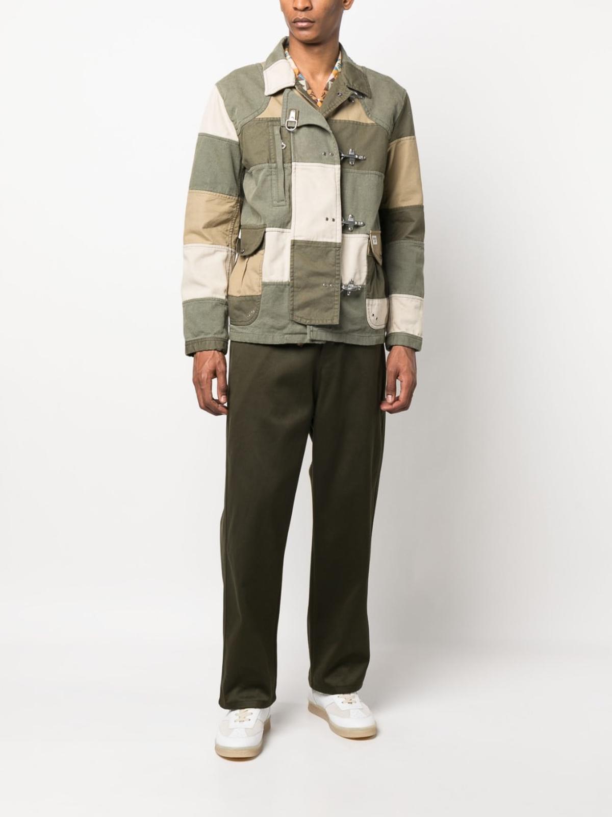 Patchwork shirt jacket MAM0346096LUF40QBI (Fay / カジュアルジャケット ) | Fay (フェイ)(1)