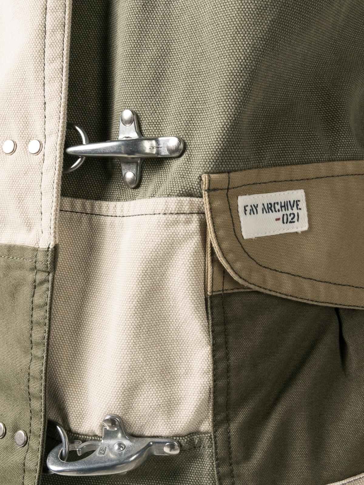 Patchwork shirt jacket MAM0346096LUF40QBI (Fay / カジュアルジャケット ) | Fay (フェイ)(4)