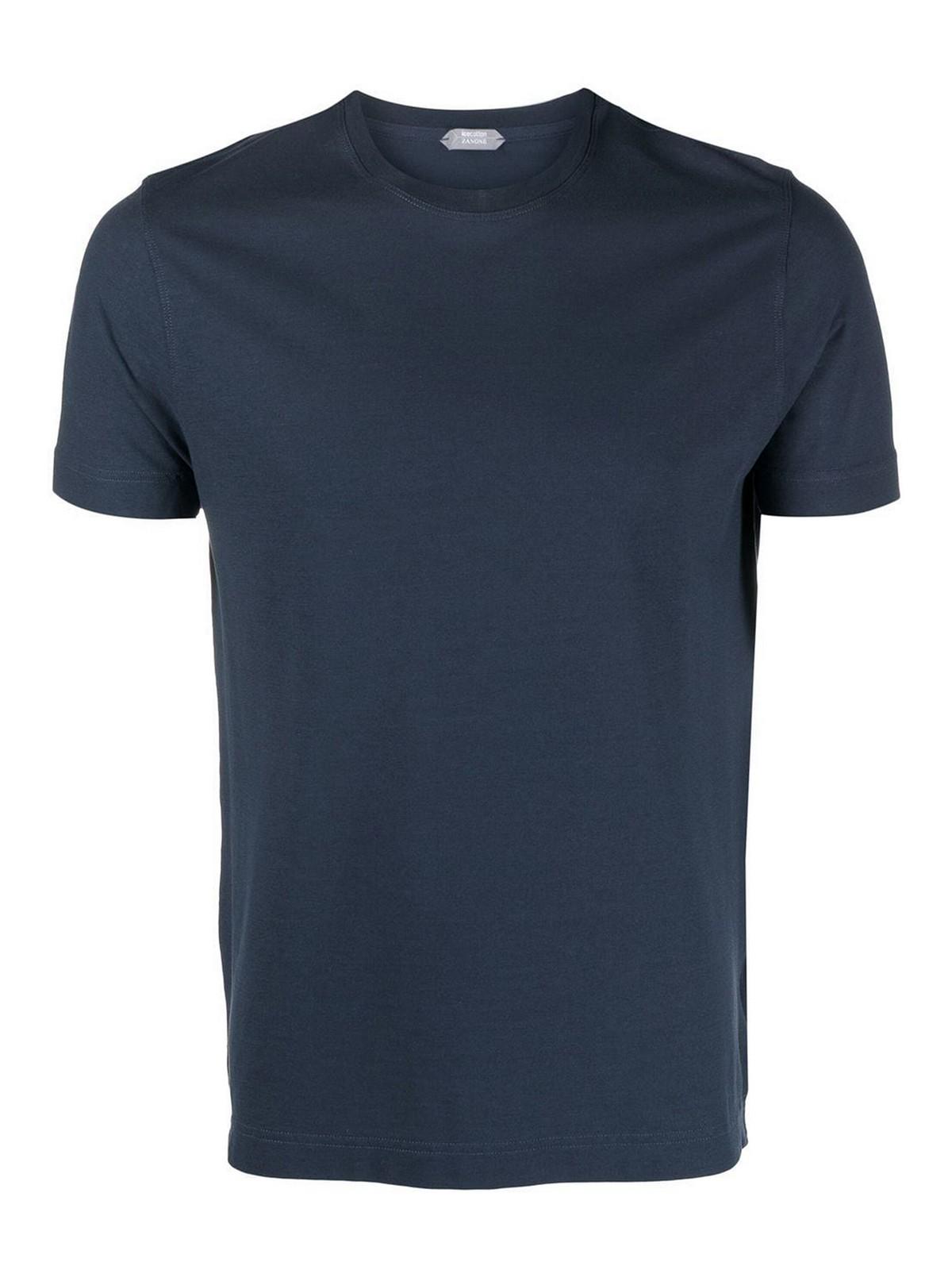 Crew-neck cotton t-shirt 812597ZG380Z0178 (ZANONE / ニット・セーター・カーディガン ) | ZANONE (ザノーネ)