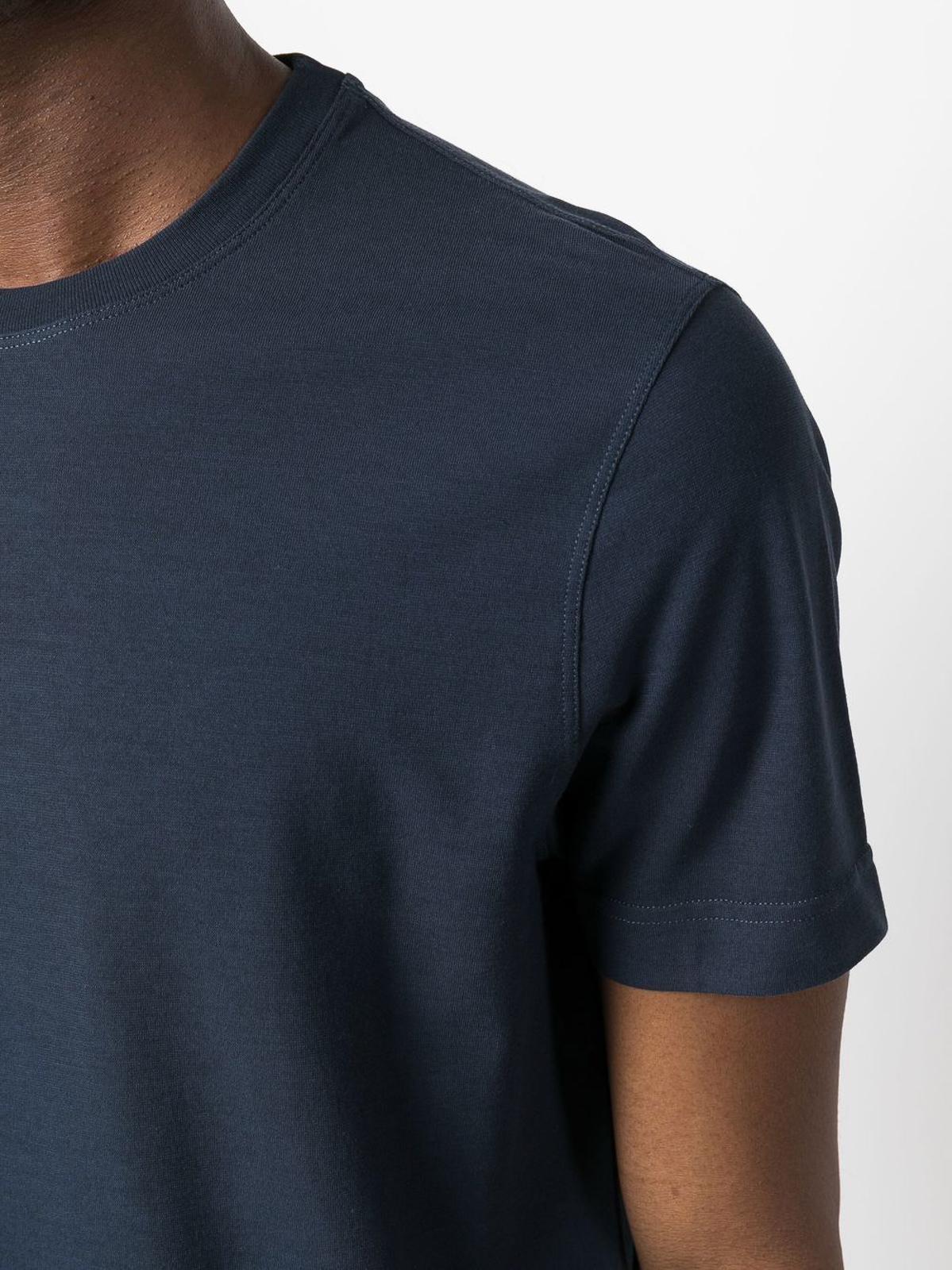 Crew-neck cotton t-shirt 812597ZG380Z0178 (ZANONE / ニット・セーター・カーディガン ) | ZANONE (ザノーネ)(3)