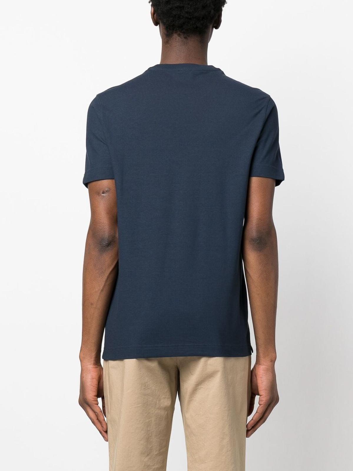 Crew-neck cotton t-shirt 812597ZG380Z0178 (ZANONE / ニット・セーター・カーディガン ) | ZANONE (ザノーネ)(4)