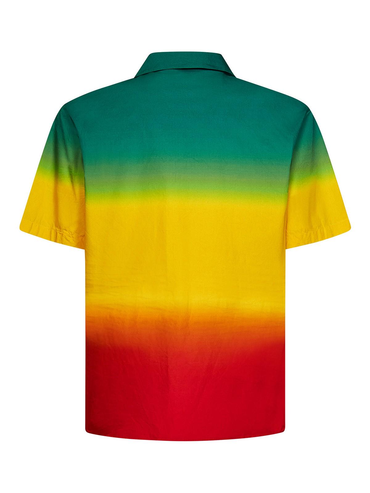 Multicolor cotton popl S71DM0627S76687001S (Dsquared2 / シャツ・ブラウス ) | Dsquared2 (ディースクエアード)(1)