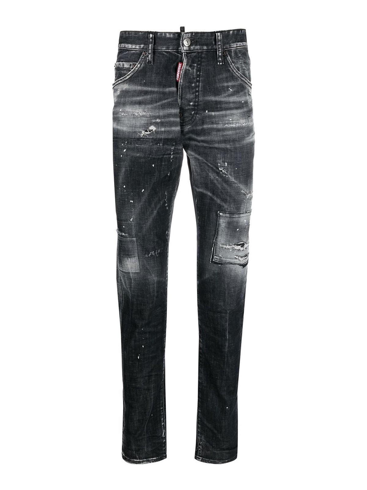 Dsquared2 trousers black S74LB1362S30357900 (Dsquared2 / ジーンズ ) | Dsquared2 (ディースクエアード)