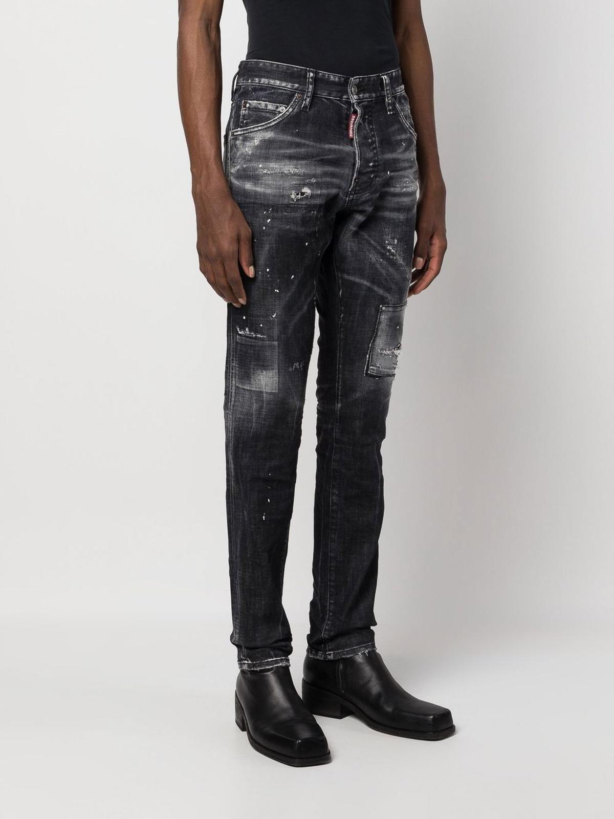 Dsquared2 trousers black S74LB1362S30357900 (Dsquared2 / ジーンズ ) | Dsquared2 (ディースクエアード)(6)