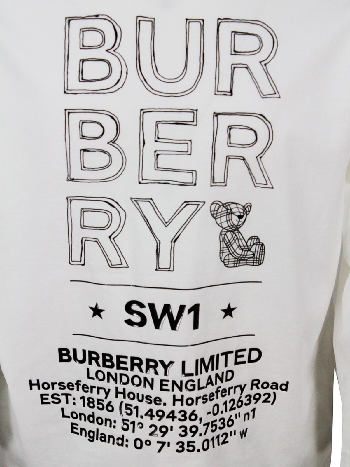 Burberry t-shirts and polos white 80537741006 (Burberry / Tシャツ・カットソー ) | Burberry (バーバリー)(1)
