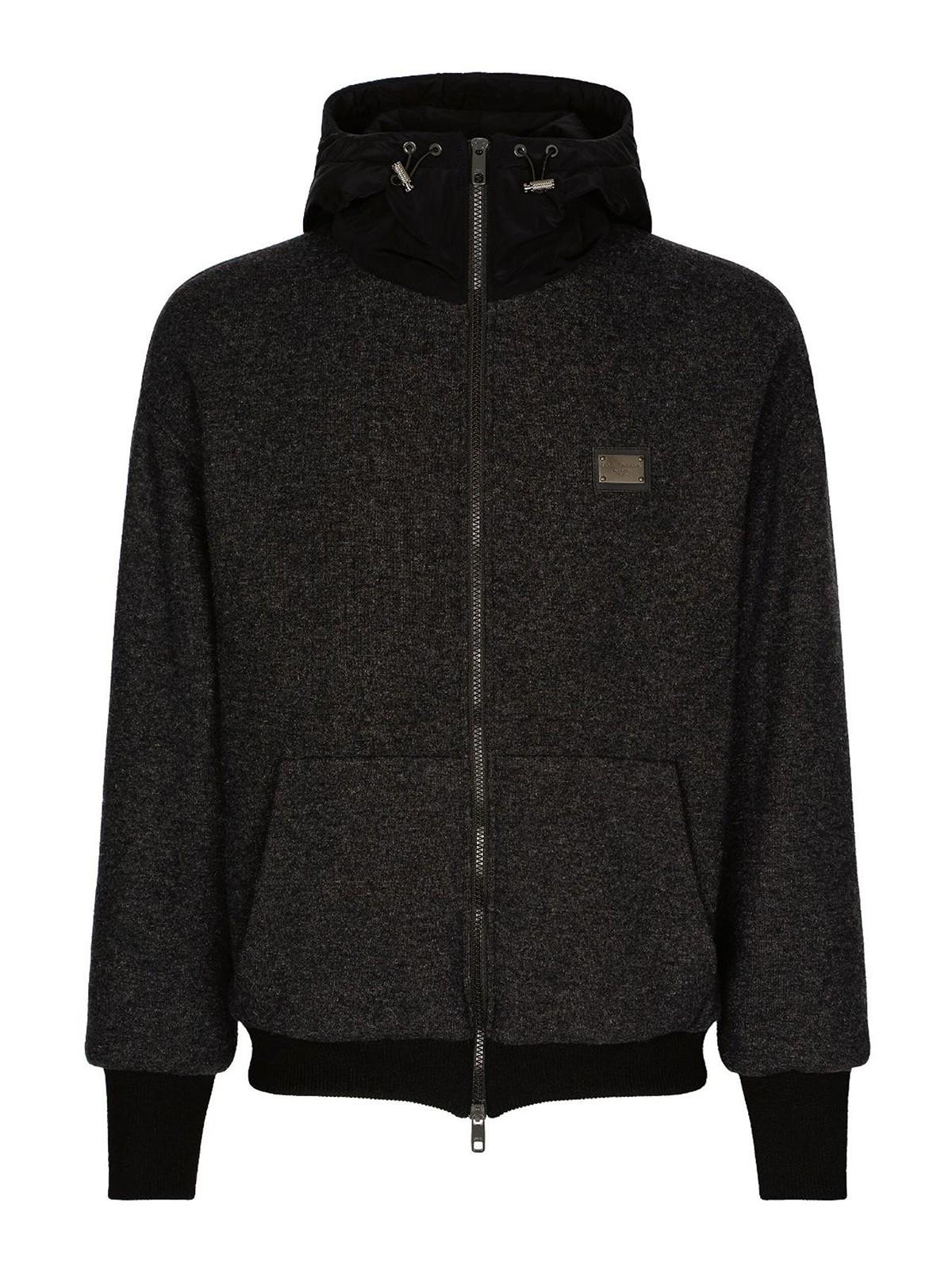 Jacket with hood and tag G9YF6TGG711S9000 (Dolce & Gabbana / カジュアルジャケット ) | Dolce & Gabbana (ドルチェガッバーナ)