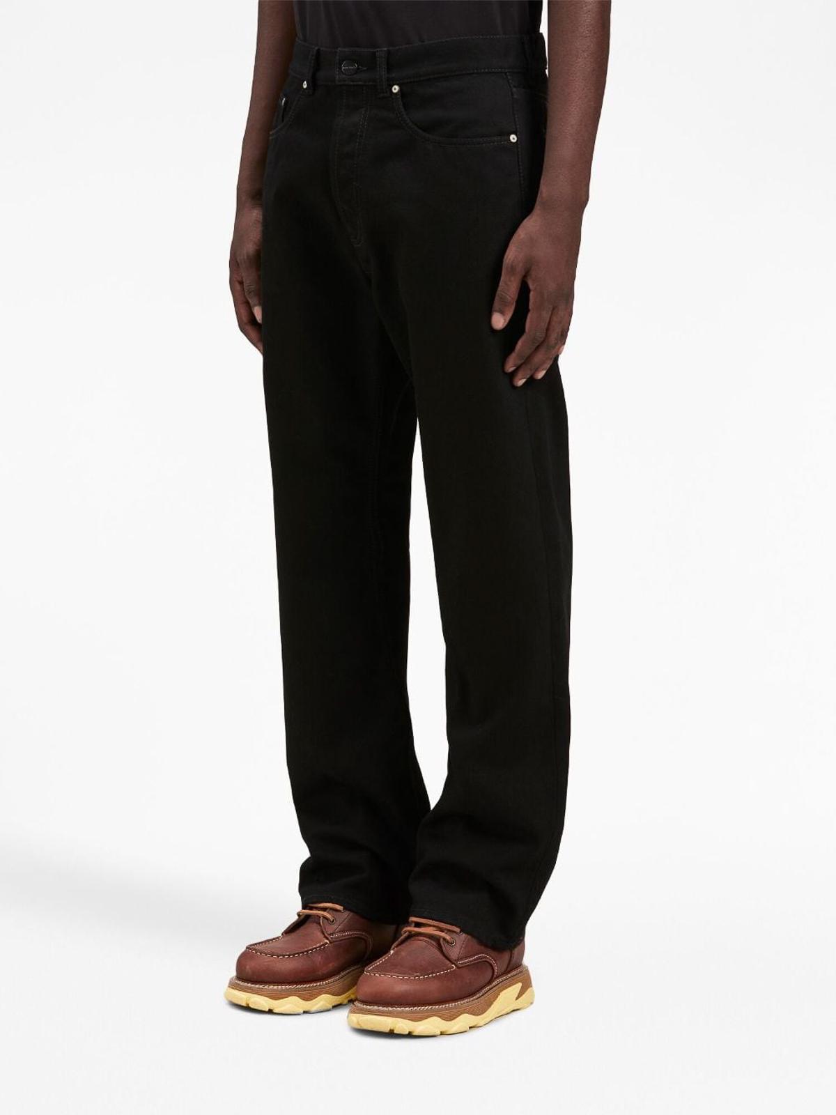 Logo `bw` loose 5-pocket jeans PMYA040F23DEN0021001 (Palm Angels / ジーンズ ) | Palm Angels (パームエンジェルス)(4)