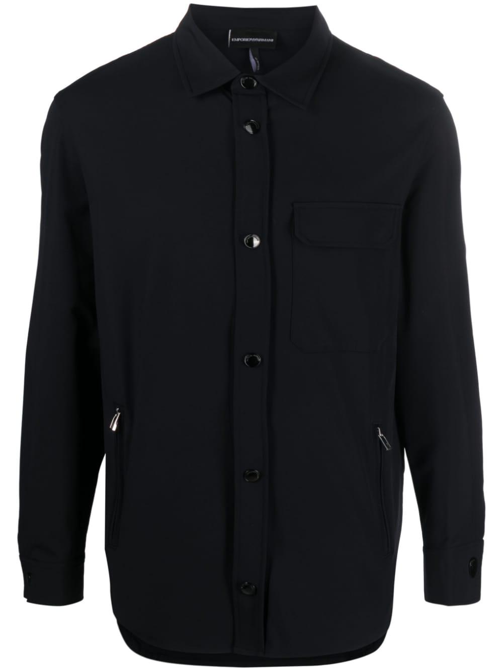 Emporio Armani Shirts Blue 3R1CB81NNIZ0920 (EMPORIO ARMANI / シャツ・ブラウス ) | EMPORIO ARMANI (エンポリオ アルマーニ)