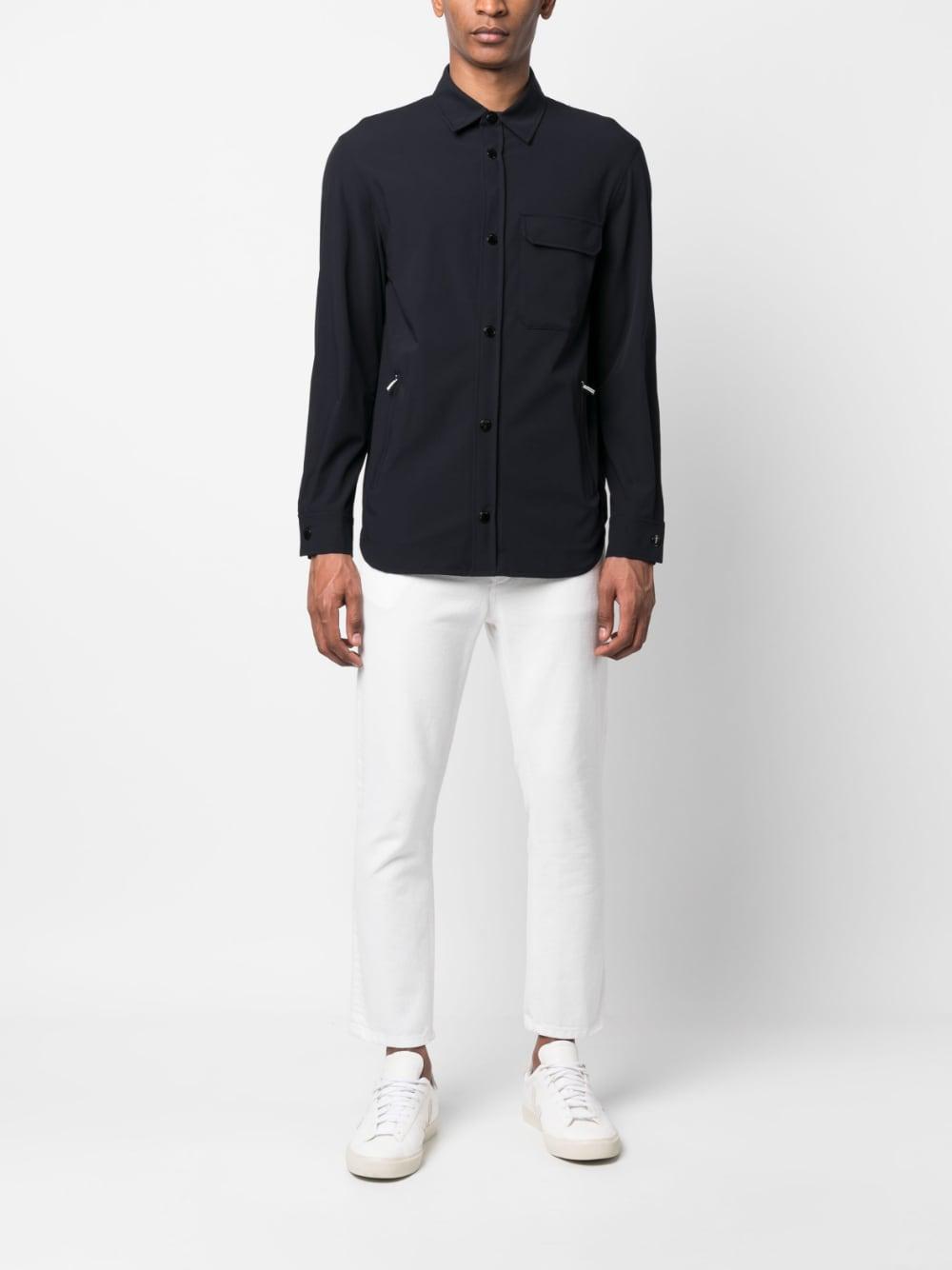 Emporio Armani Shirts Blue 3R1CB81NNIZ0920 (EMPORIO ARMANI / シャツ・ブラウス ) | EMPORIO ARMANI (エンポリオ アルマーニ)(3)